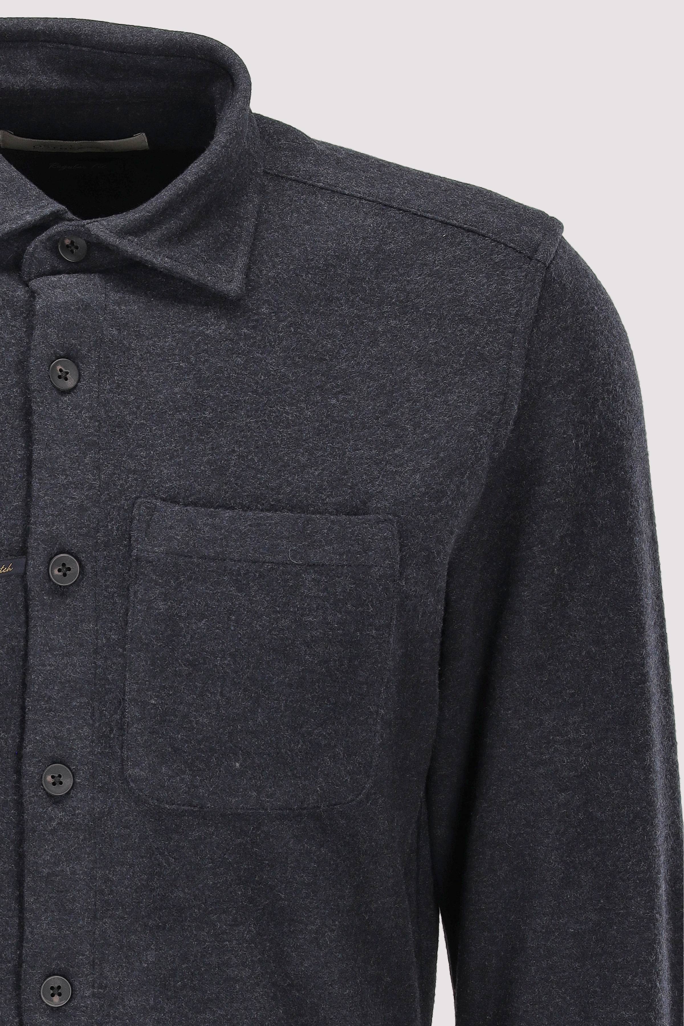 Dstrezzed - Dstrezzed Langarmhemd Dk. Navy modern
