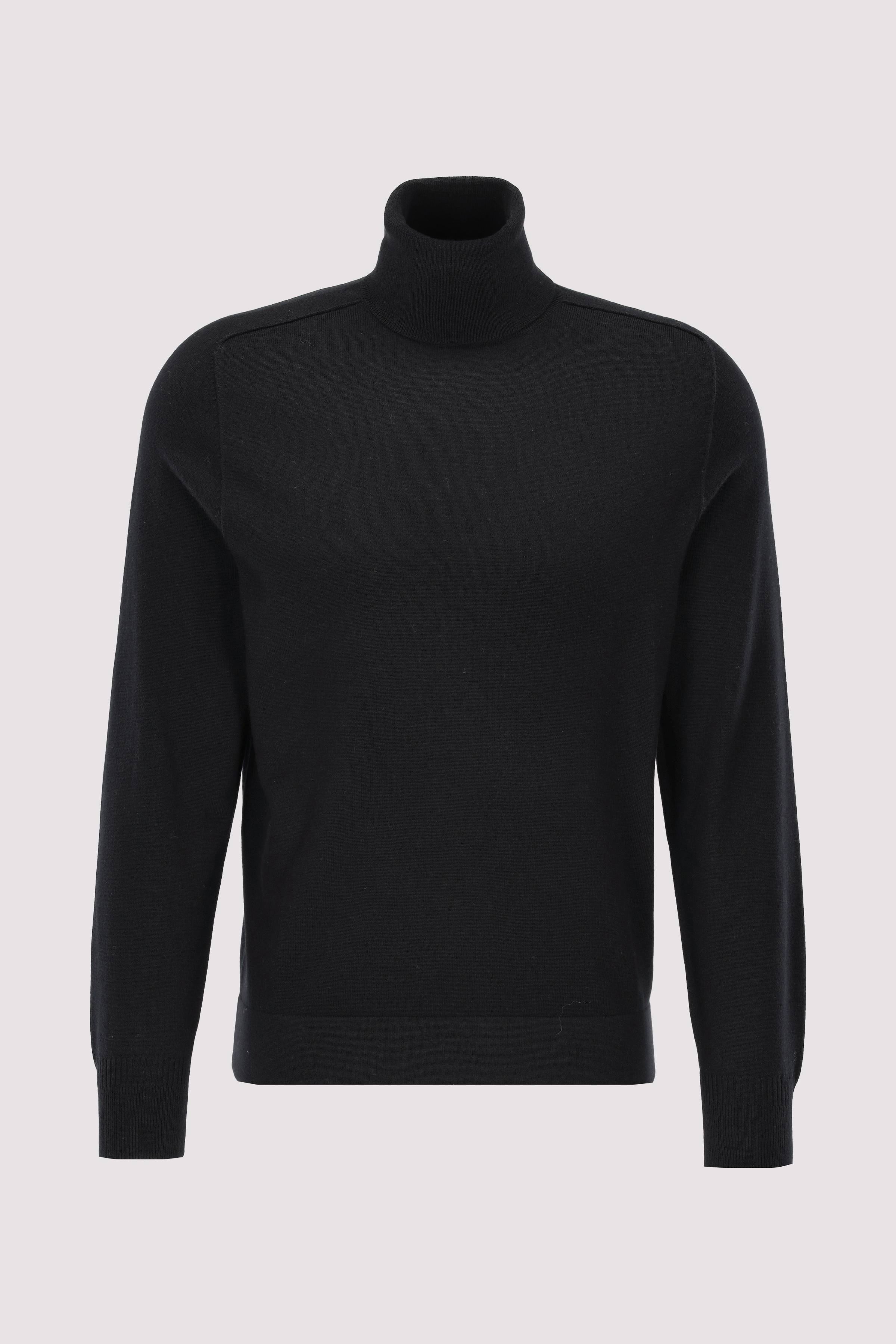 Turtleneck in pure merino