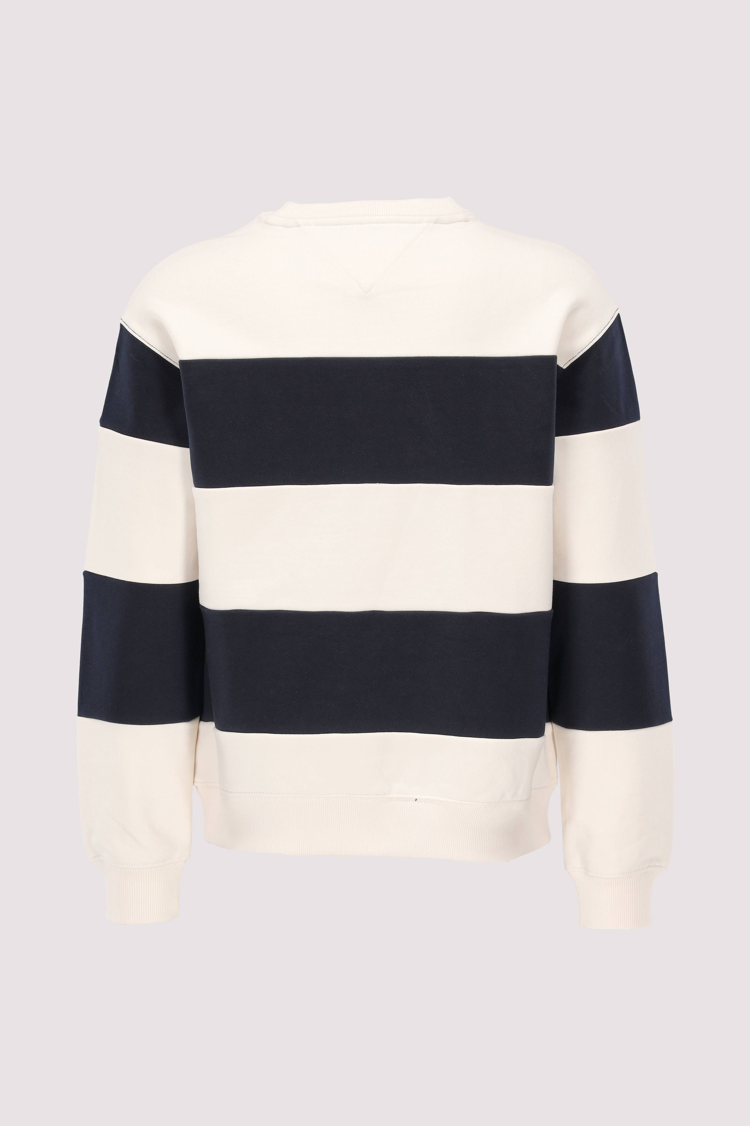 Tommy Hilfiger - MONOTYPE STRIPE SWEATSHIRT Tommy Hilfiger - MONOTYPE STRIPE SWEATSHIRT