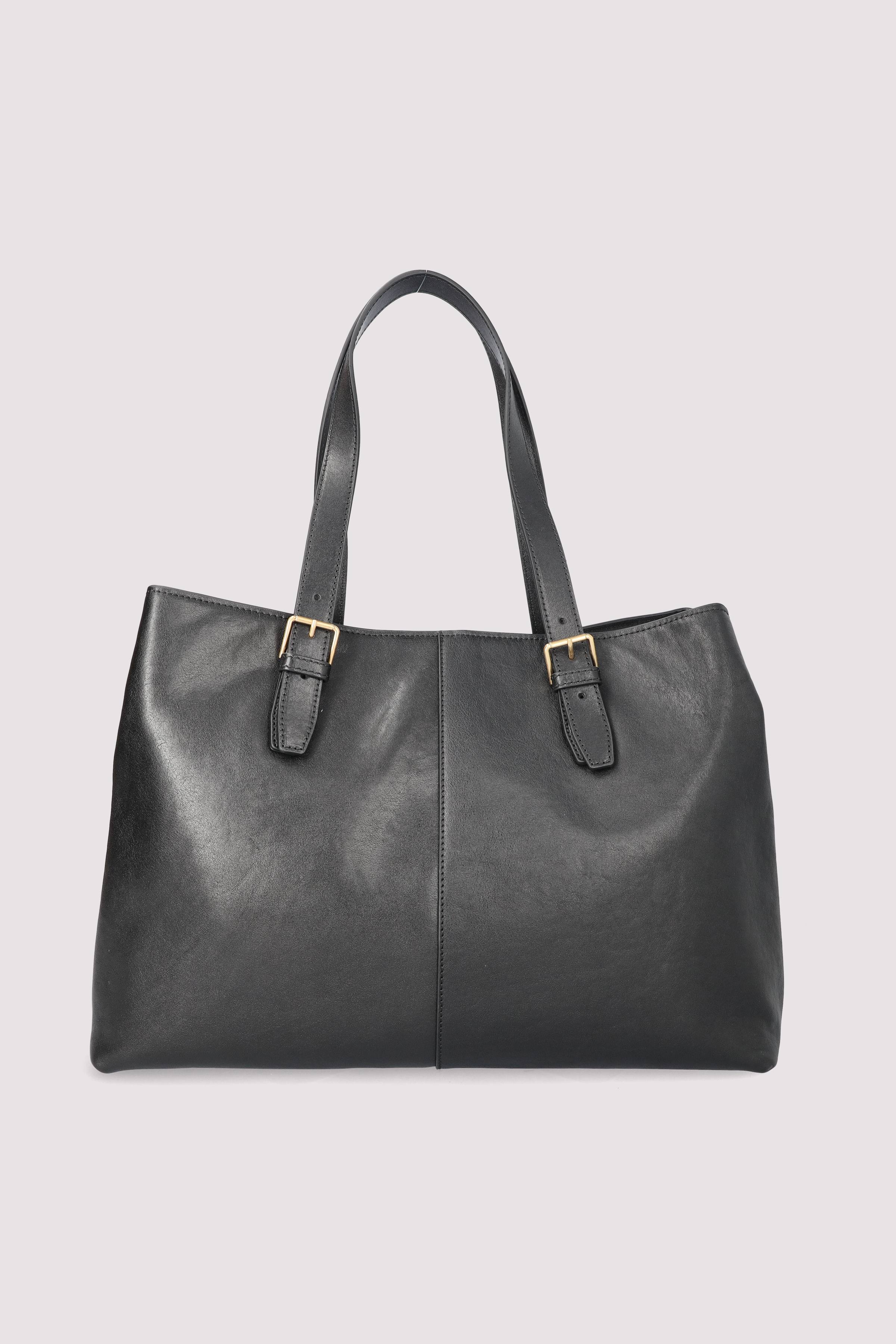 Marc O´Polo Accessoires - Marc O'Polo Lederhandtasche schwarz