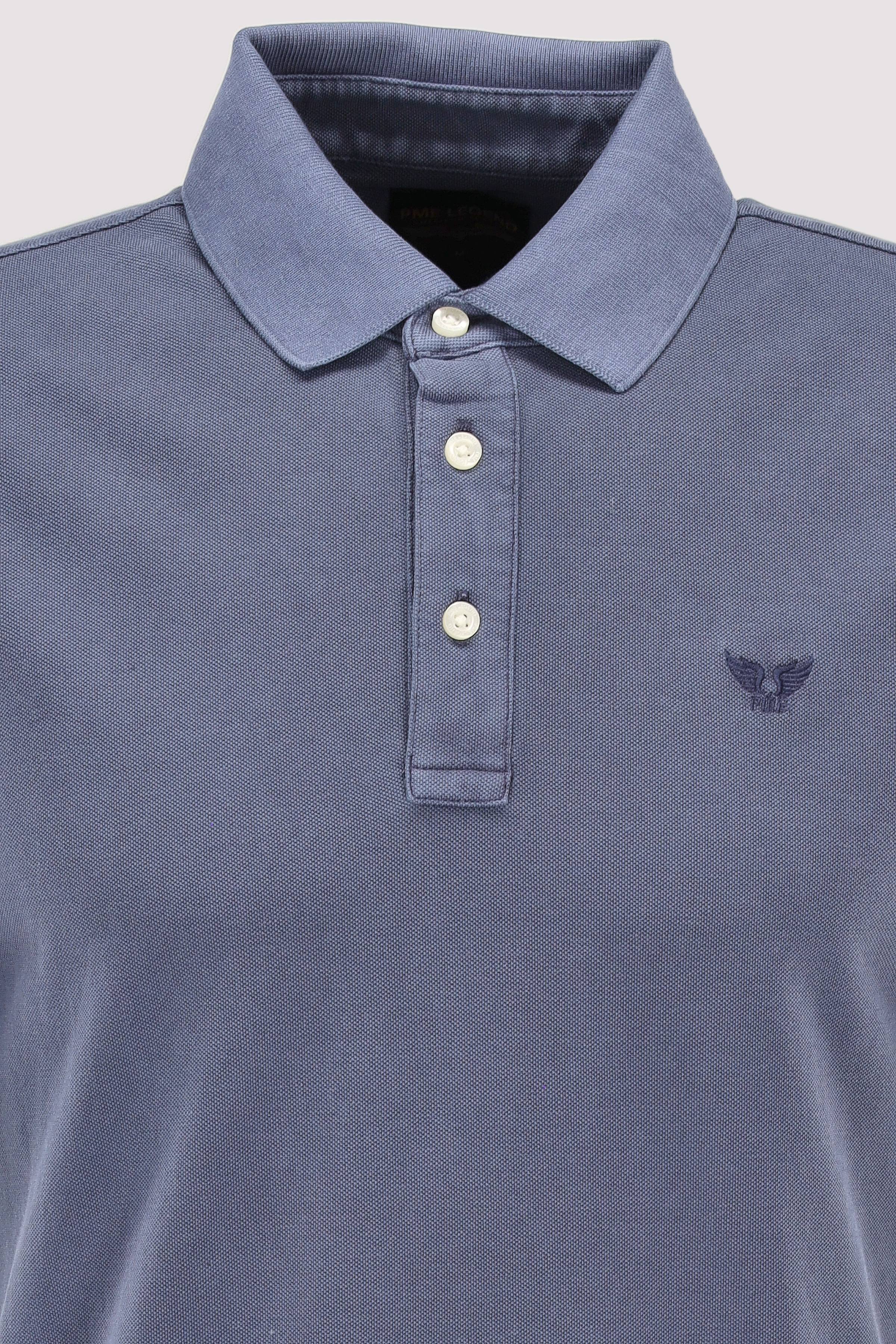 PME Legend - PME Legend Poloshirt Vintage Indigo