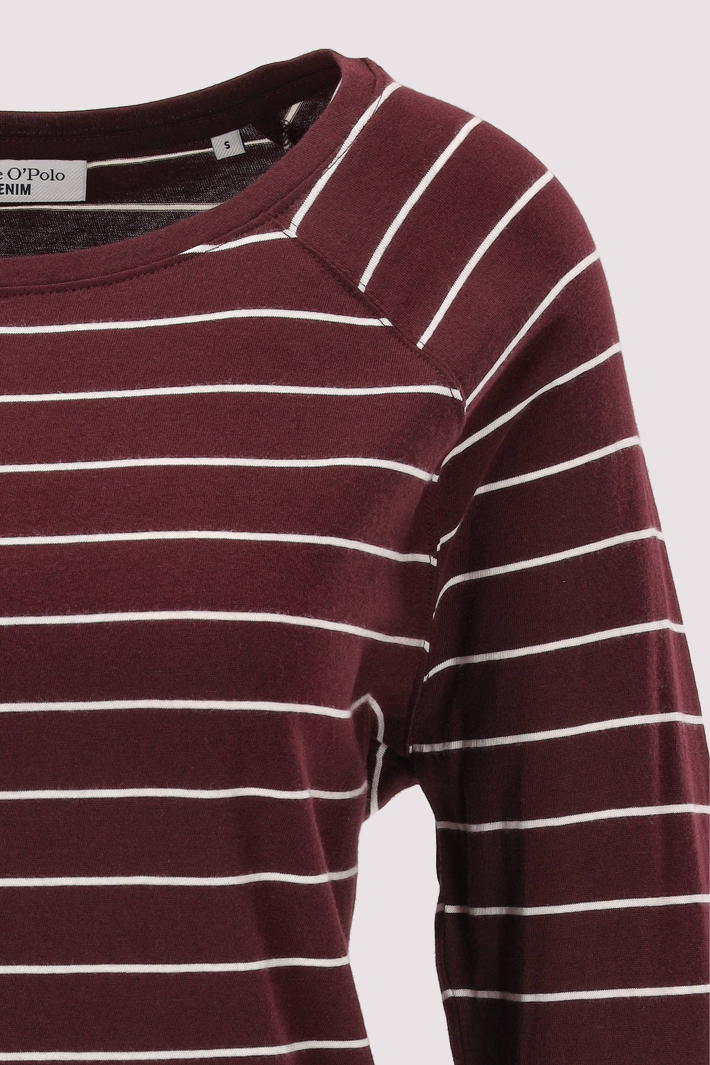 Marc O'Polo Denim - Marc O'Polo T-Shirt, Rot, Baumwolle, Dam