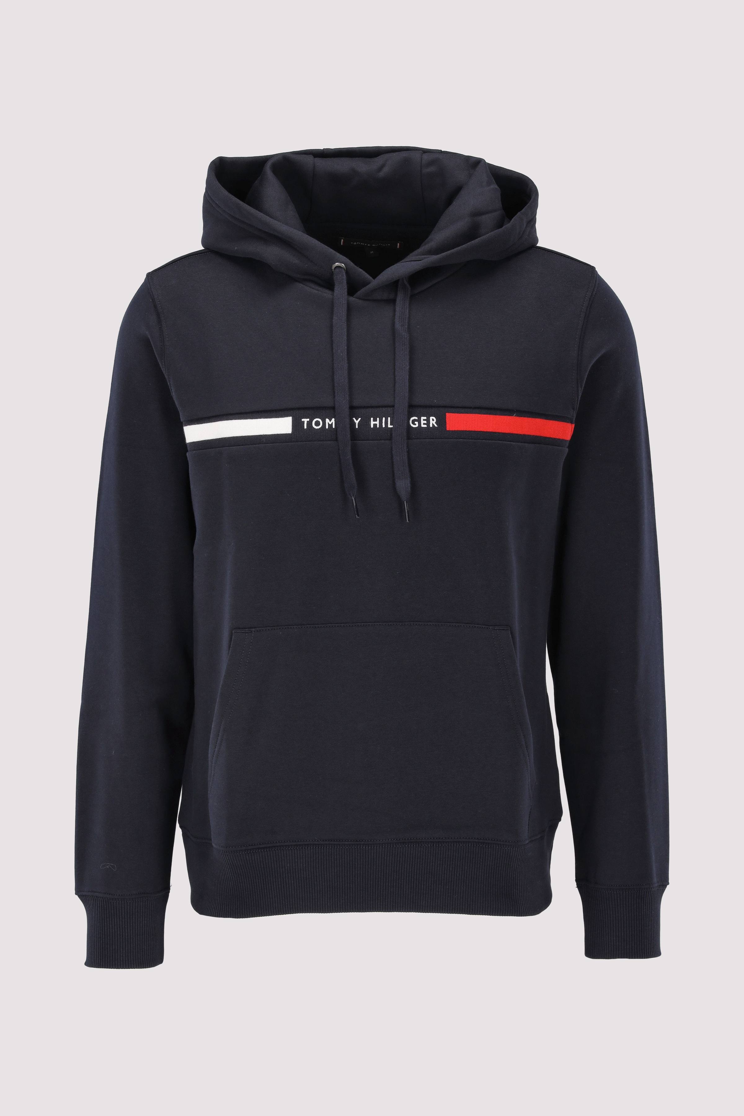 HILFIGER CHEST INSERT HOODY | Blue | XXXL | 8720637829097