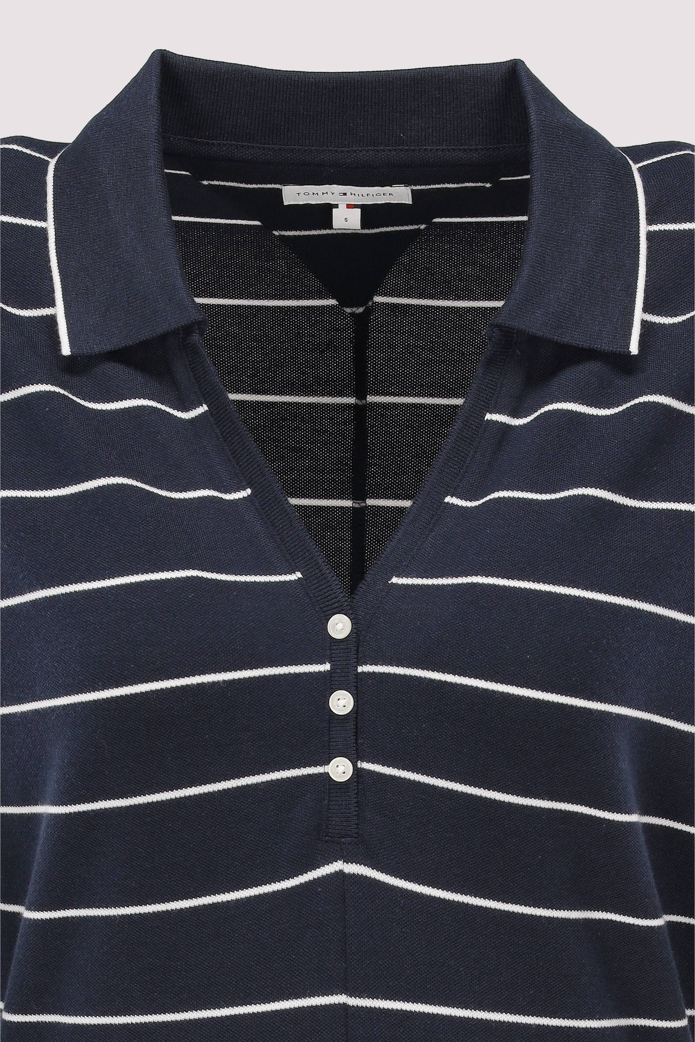 Tommy Hilfiger - LYOCELL PQ HENLEY MIDI POLO DR