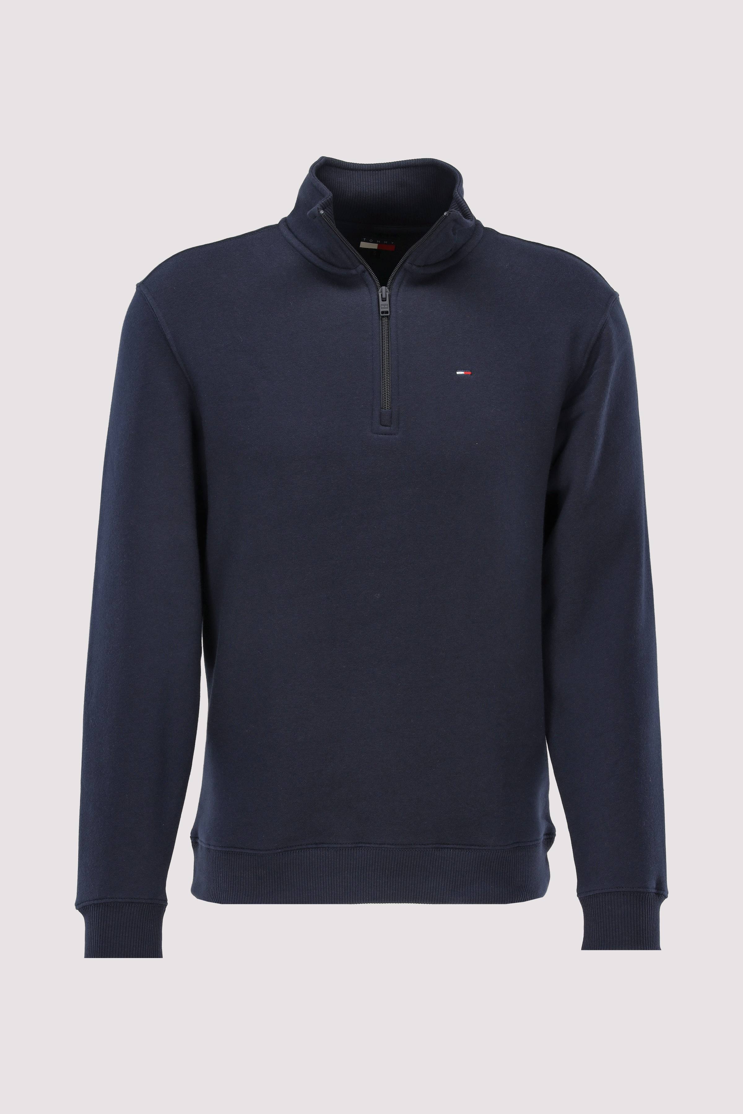 TJM REG FLEECE 1/4ZIP MOCK NEC