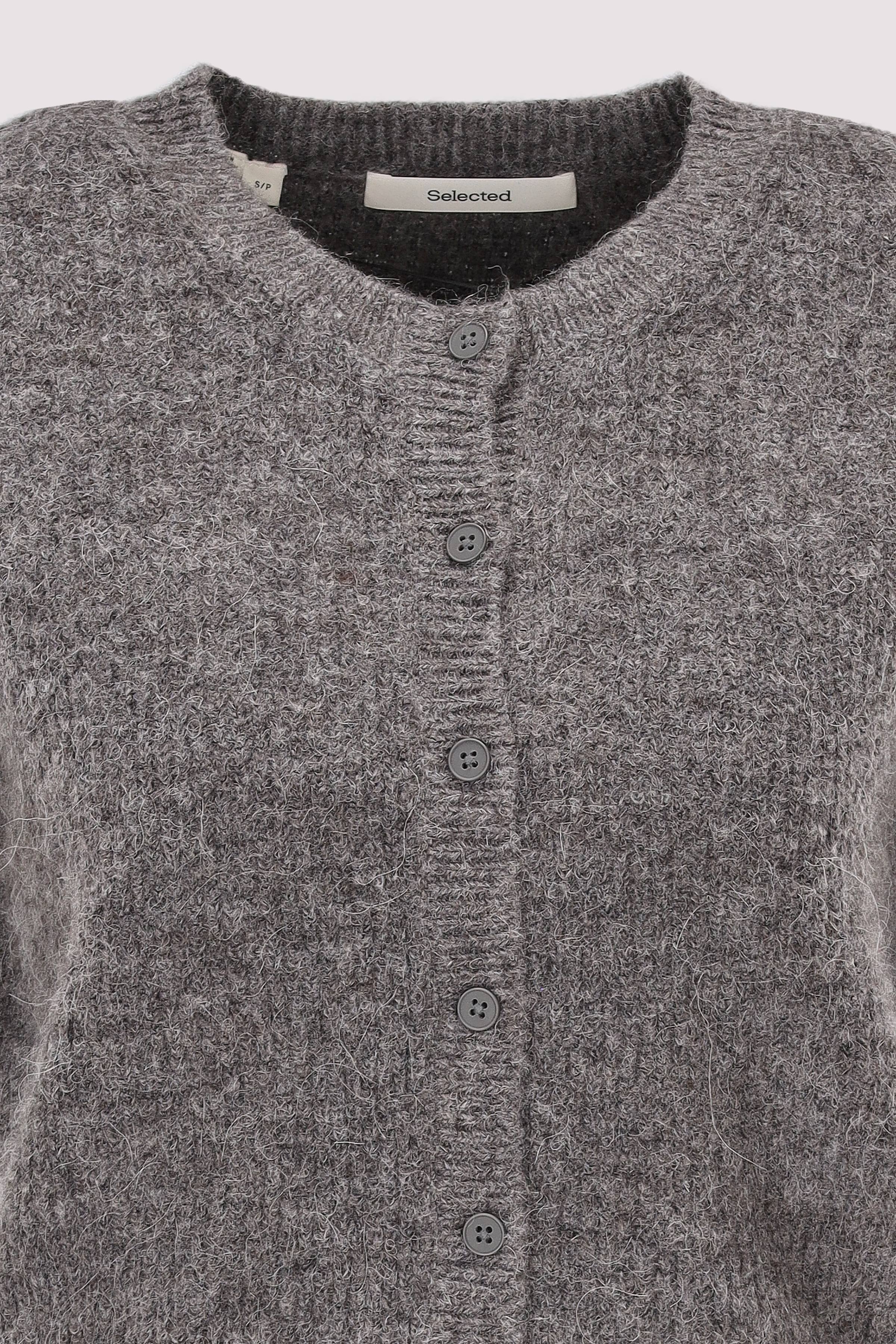 Selected - SLFLULU SL BUTTON O-NECK VEST 