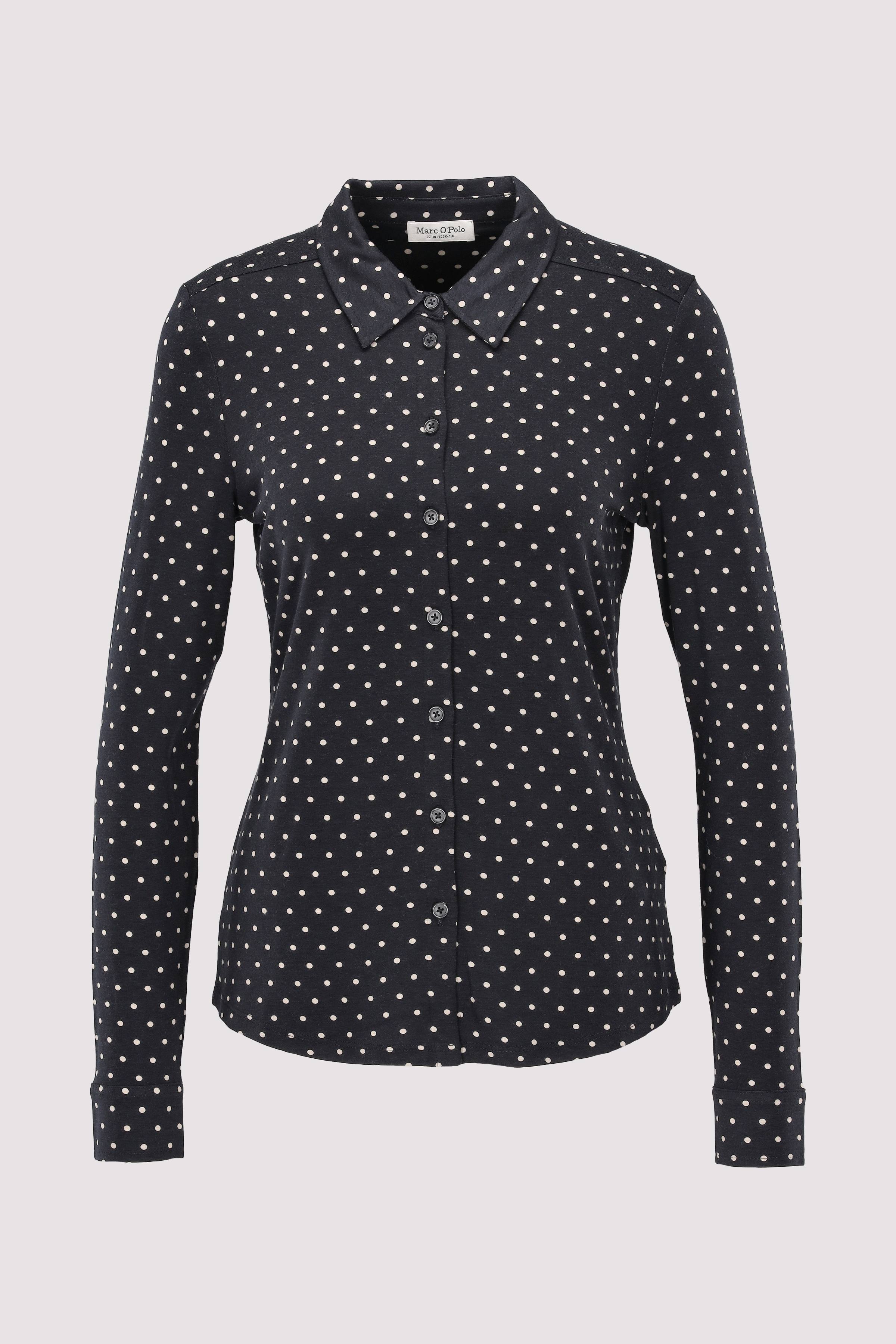 Marc O´Polo International - Jersey blouse, long sleeve, co Marc O´Polo International - Jersey blouse, long sleeve, co