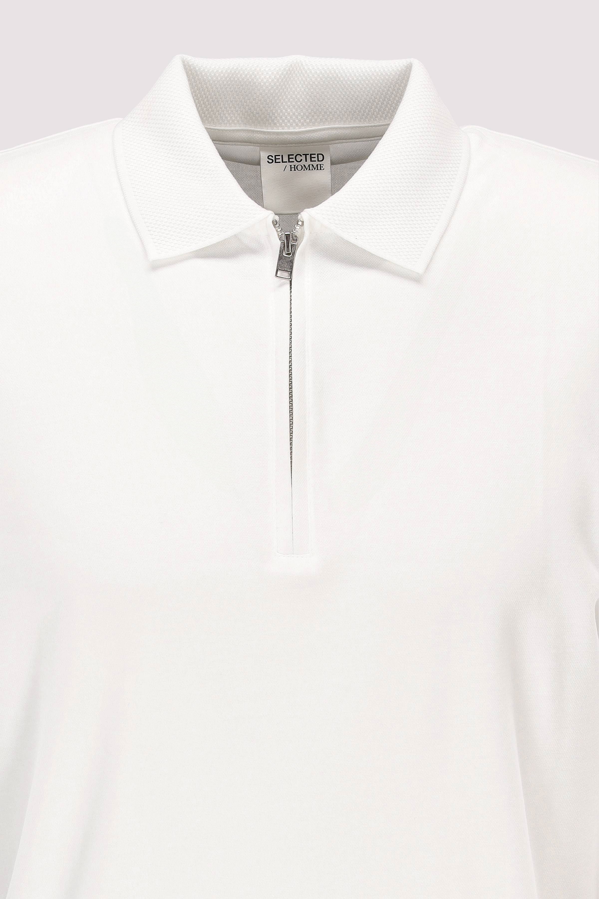 Selected - SLHFAVE ZIP SS POLO NOOS