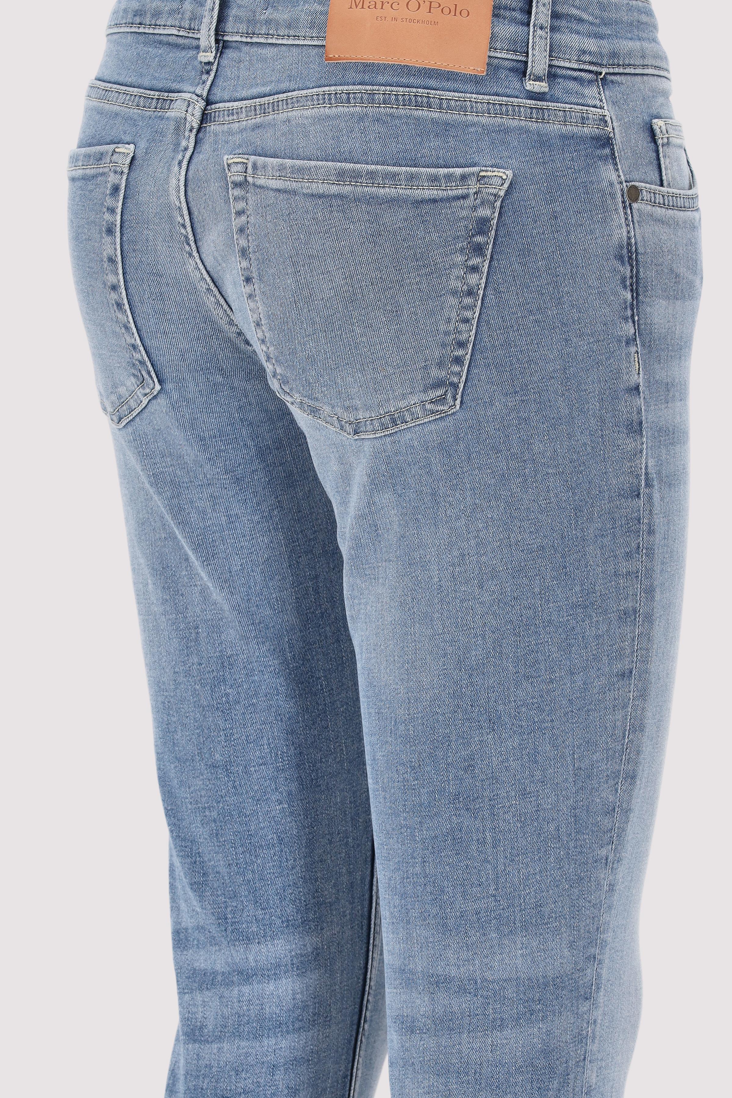 Marc O´Polo International - Denim Trouser, mid waist, slim