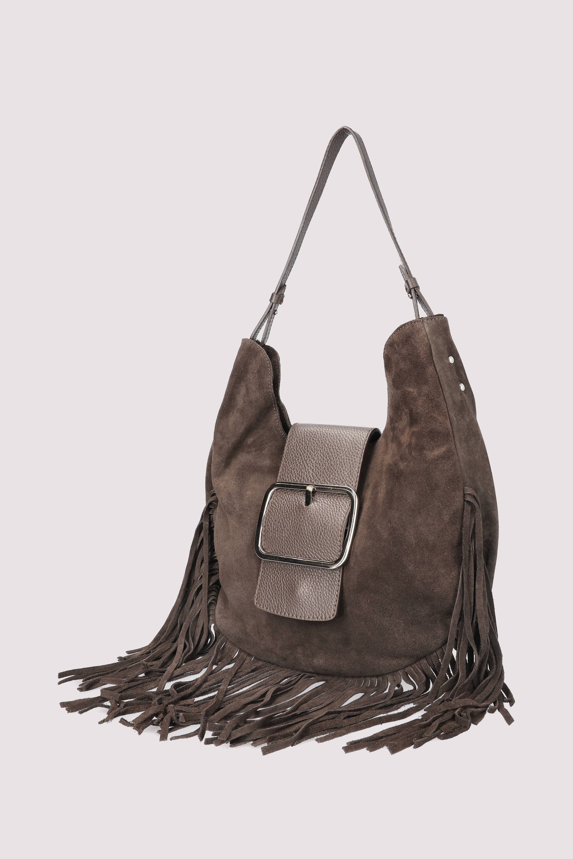 Marlon Bags - Marlon Bags Handtasche braun elegant