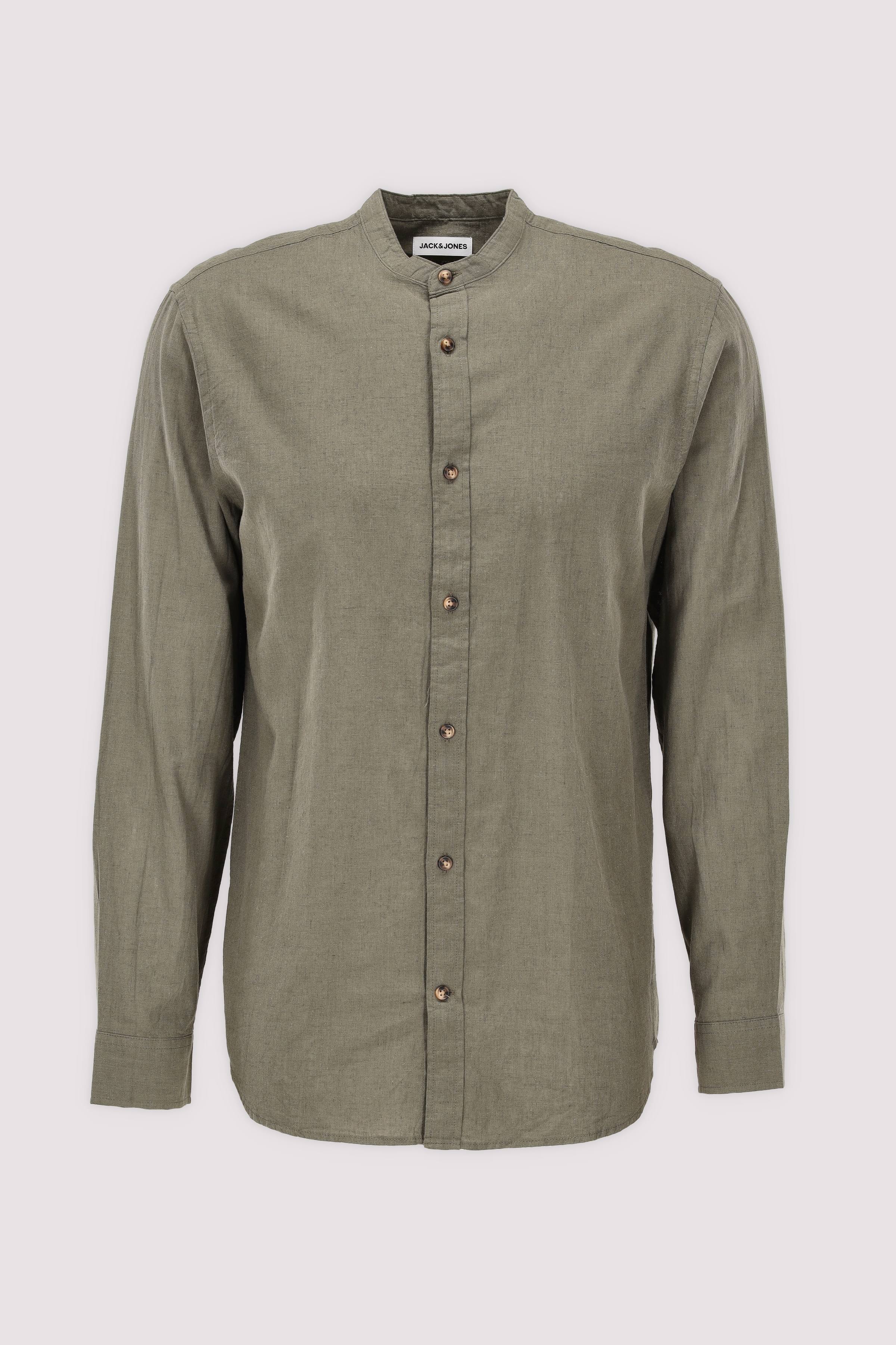 Jack and Jones Hemd dusty olive Herren