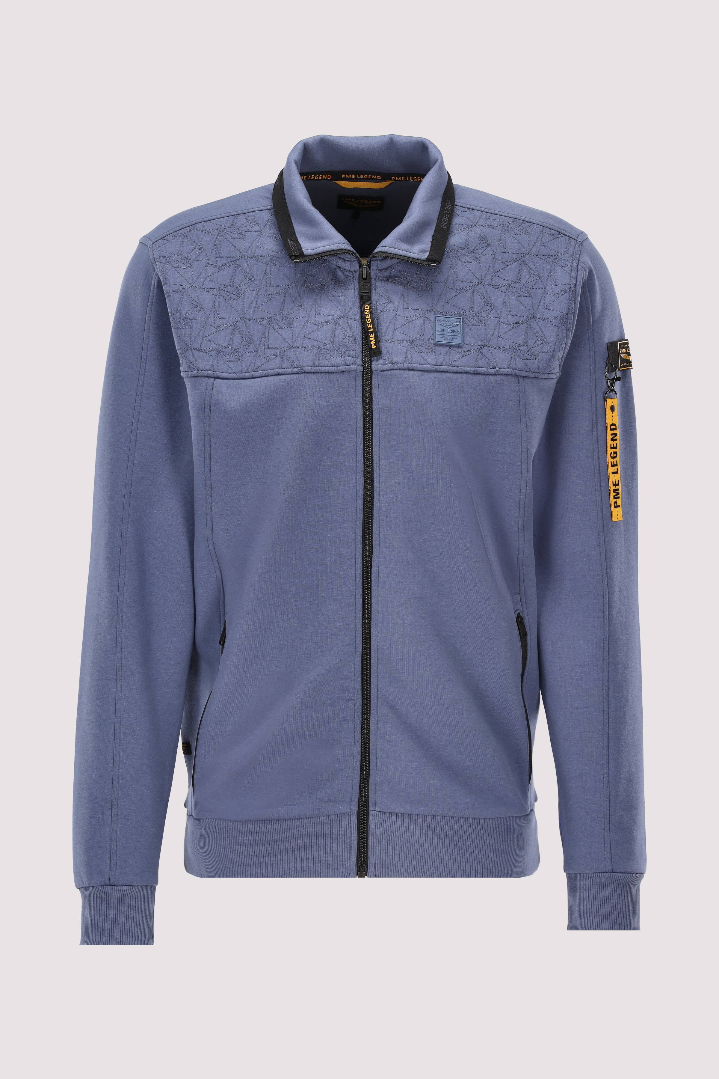 Zip jacket interlock sweat