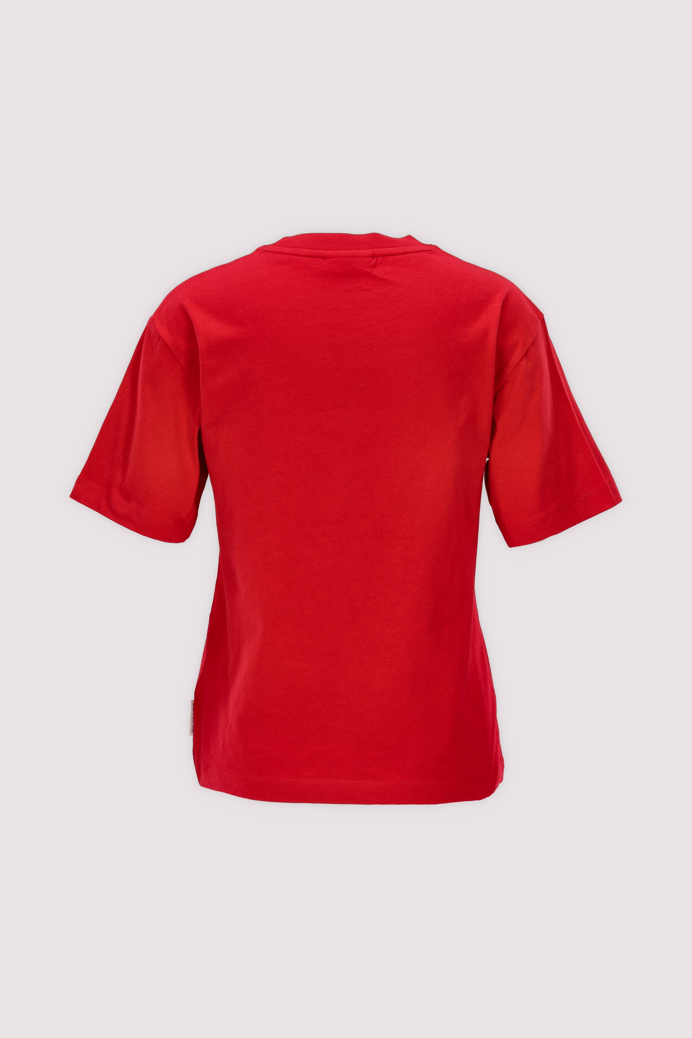 Marc O'Polo Damen T-Shirt Vivid Cherry