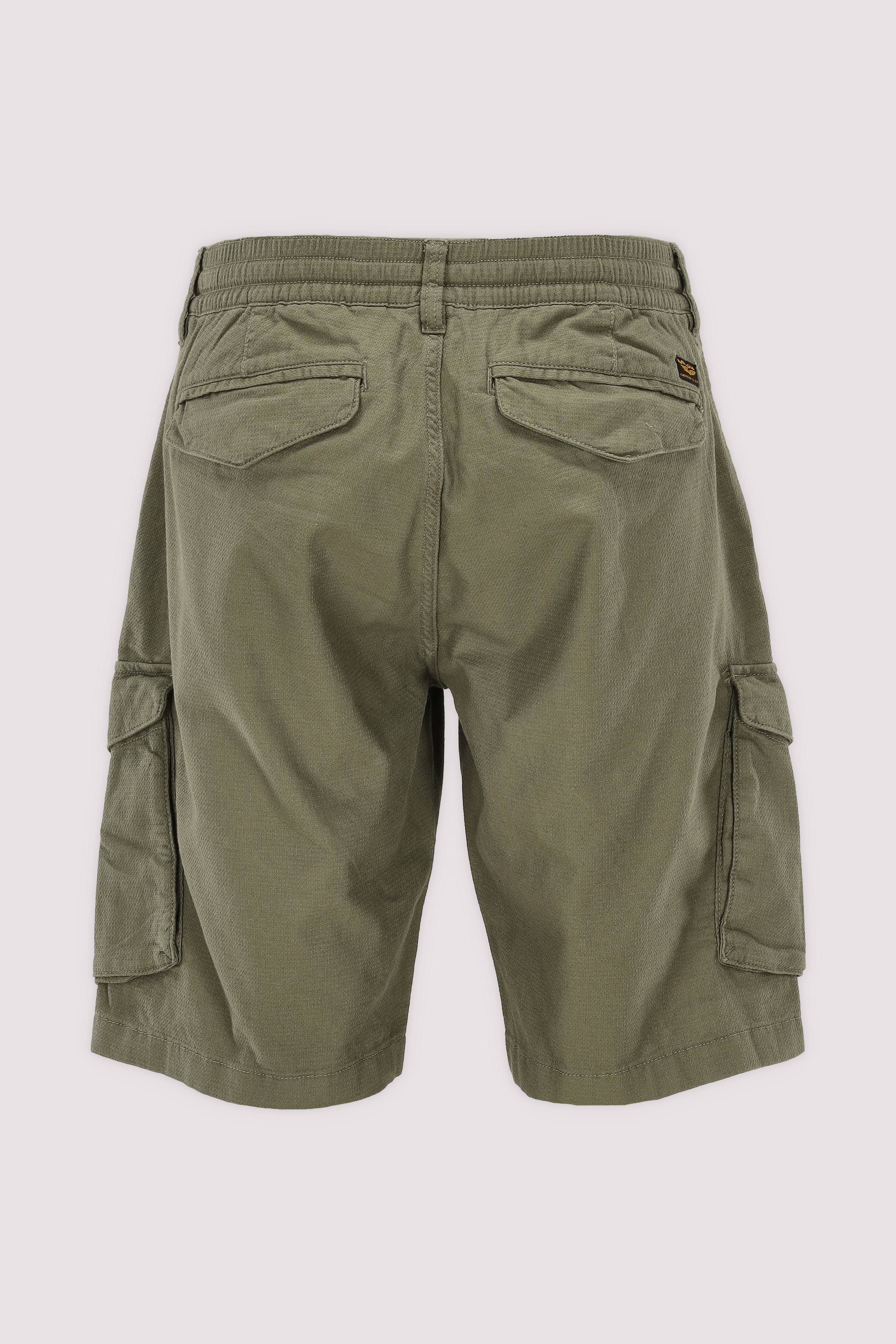 PME Legend Herren-Shorts Thyme Leinenmix