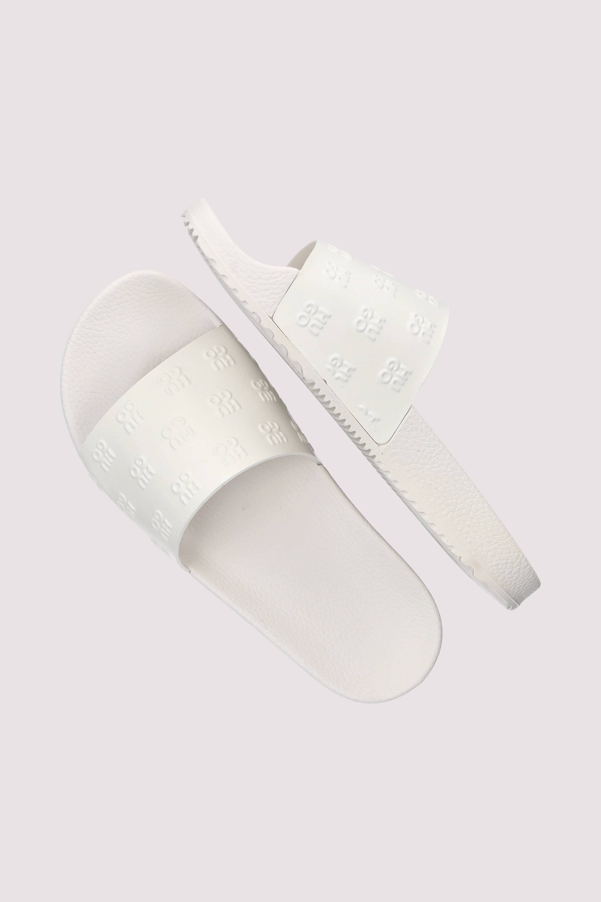 HUGO - HUGO Damen-Pantolette Open white