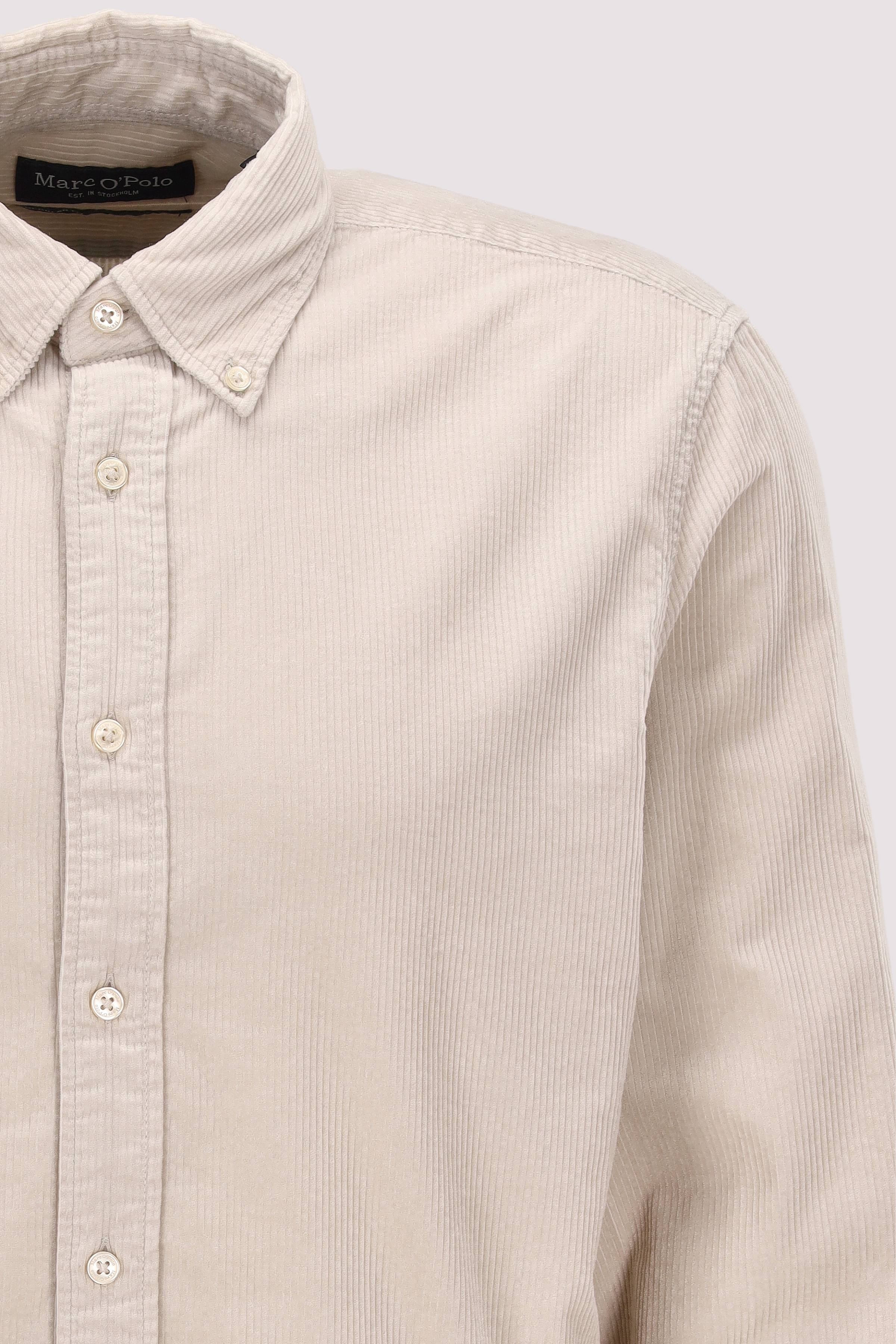 Marc O Polo Casual - Marc O'Polo Herren Langarmhemd beige