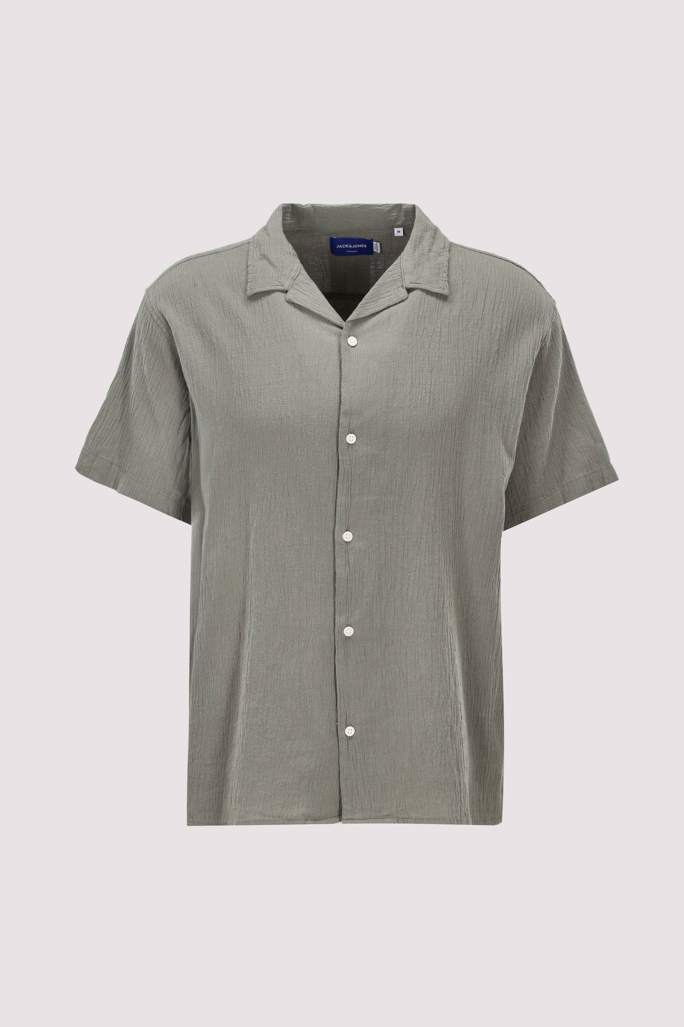 JORLUKE CRINKLE RESORT SHIRT S