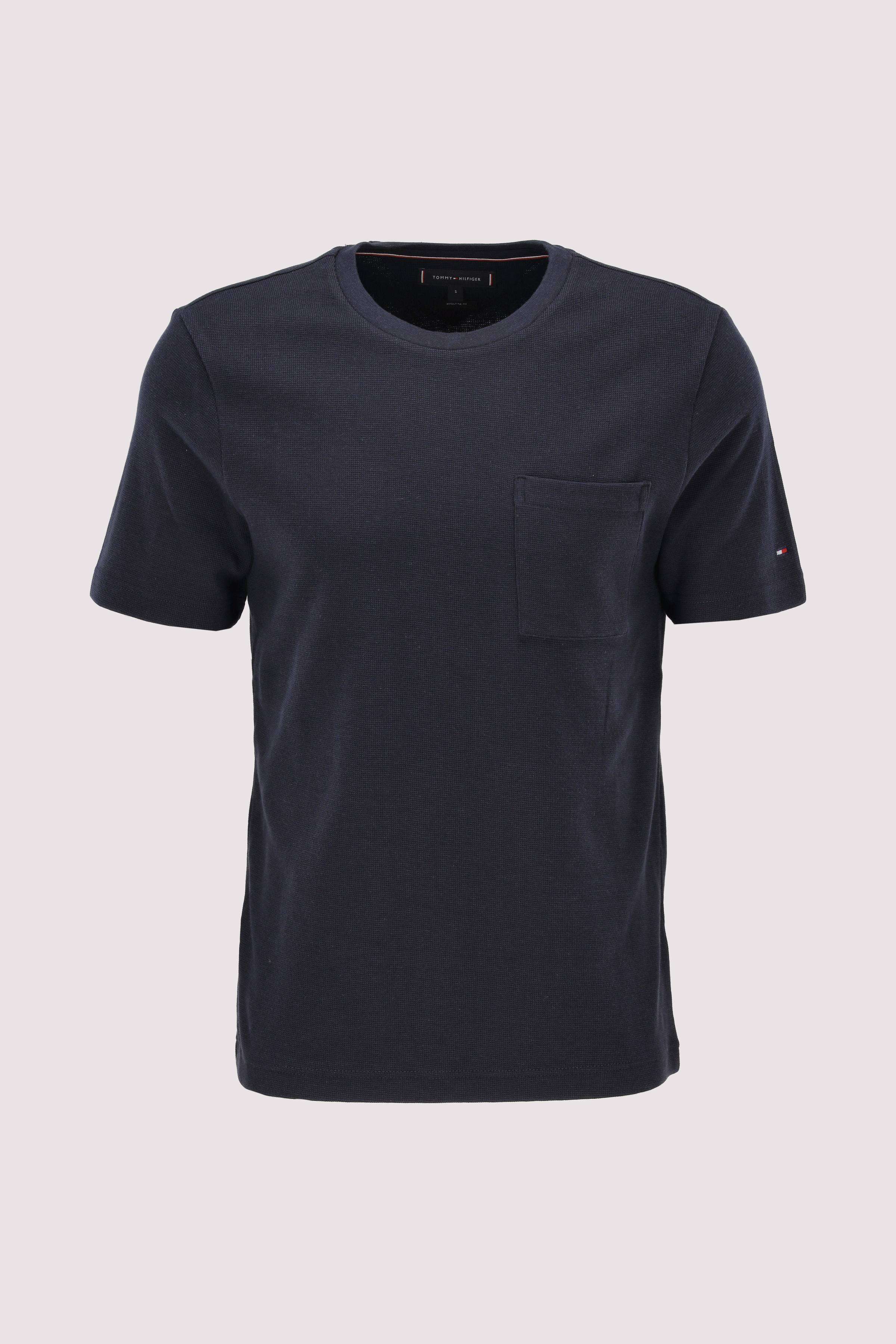 COTTON MODAL WAFFLE TEE