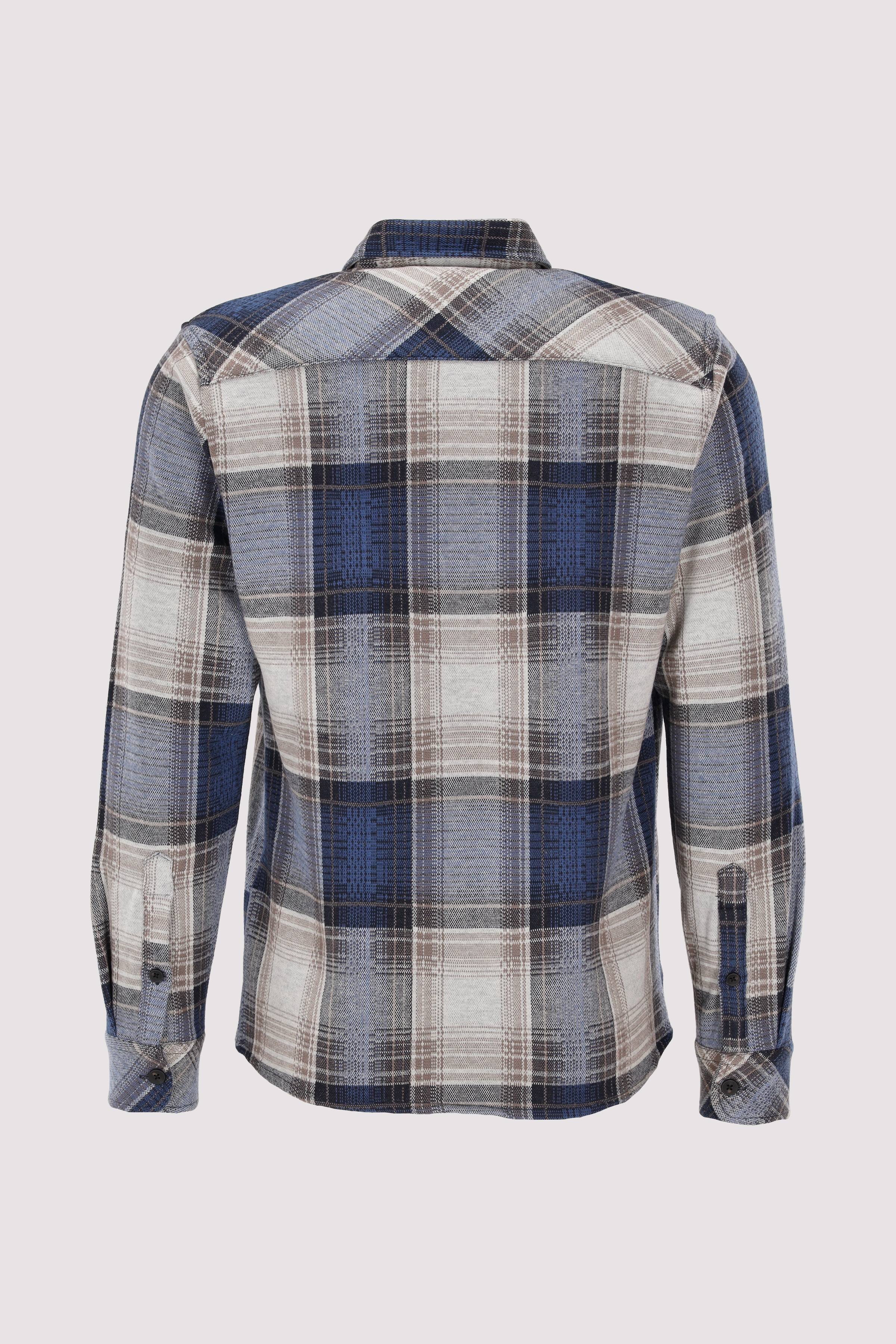 Dstrezzed Hemd Navy legerer Stil