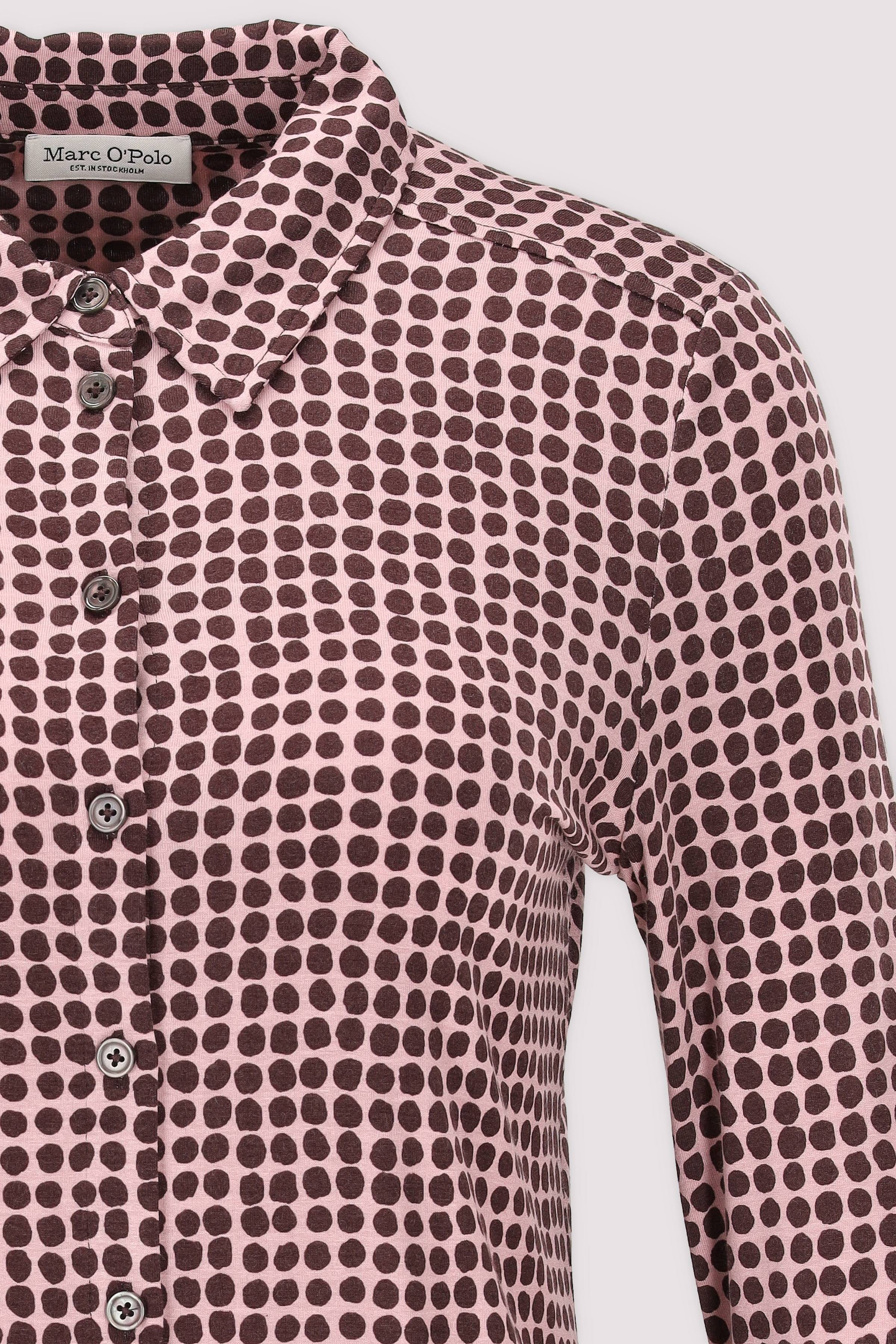 Marc O Polo Casual - Marc O'Polo Langarmbluse aus Viskose