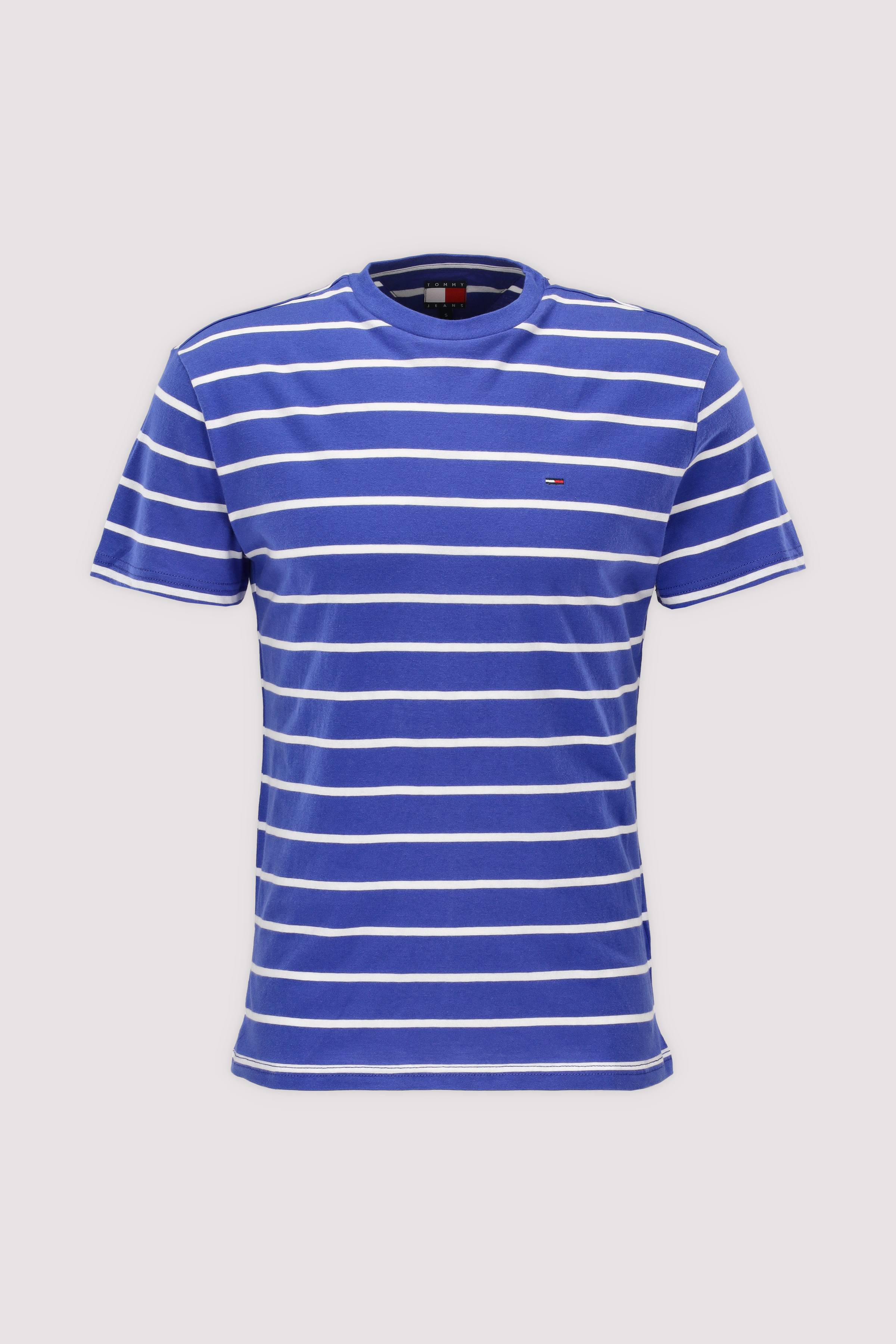 TJM REG STRIPE SS TEE EXT