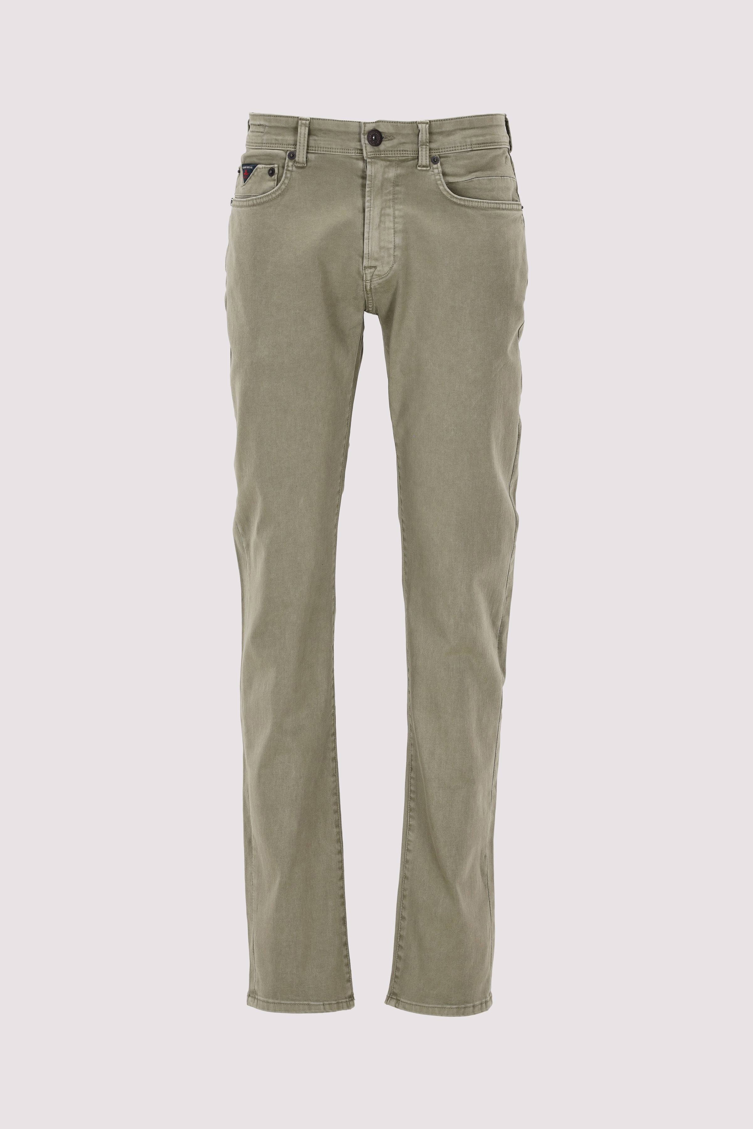 Herren-Jeans Faded Army mit Stretch
