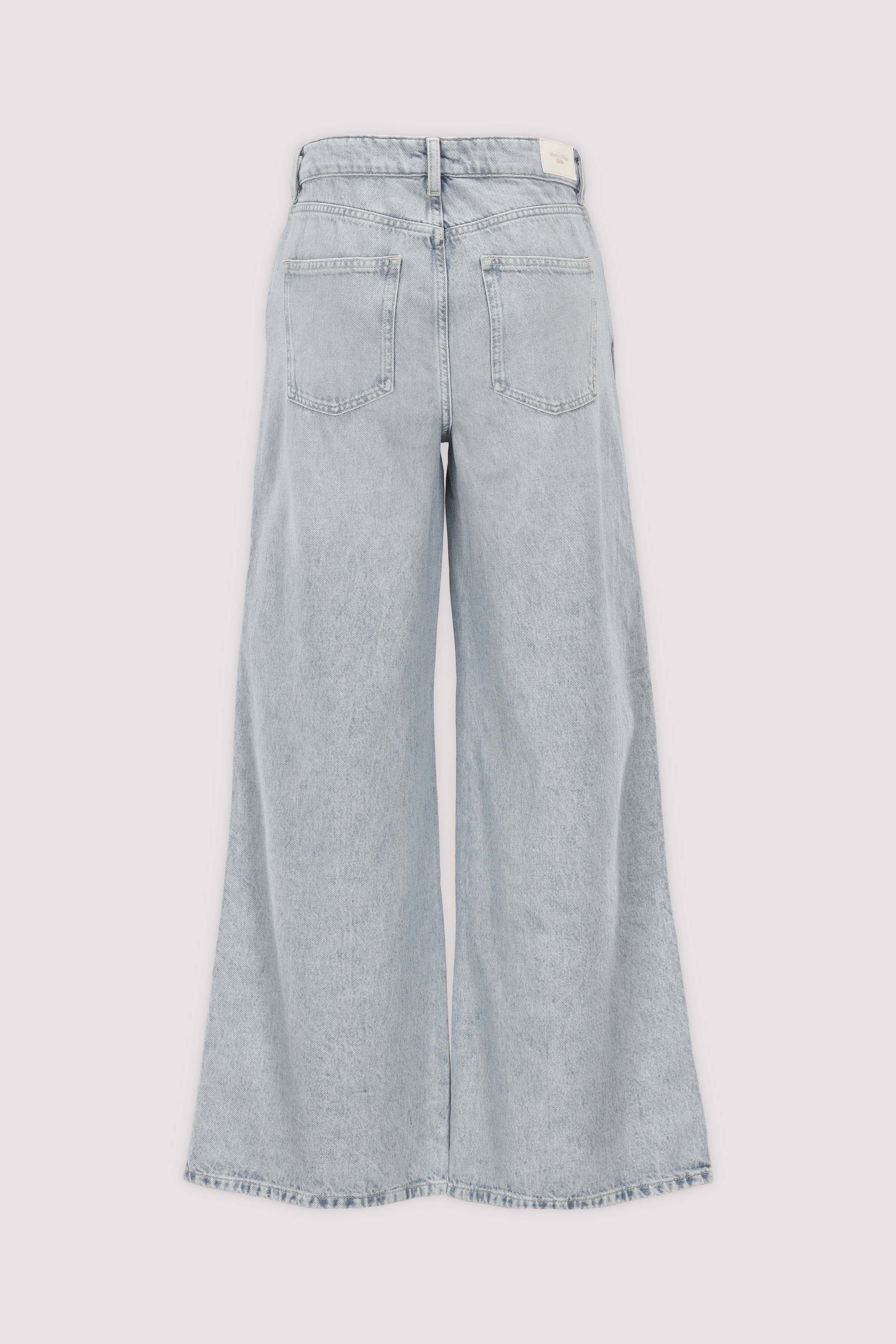 Denim Trousers, High Waist, Ex