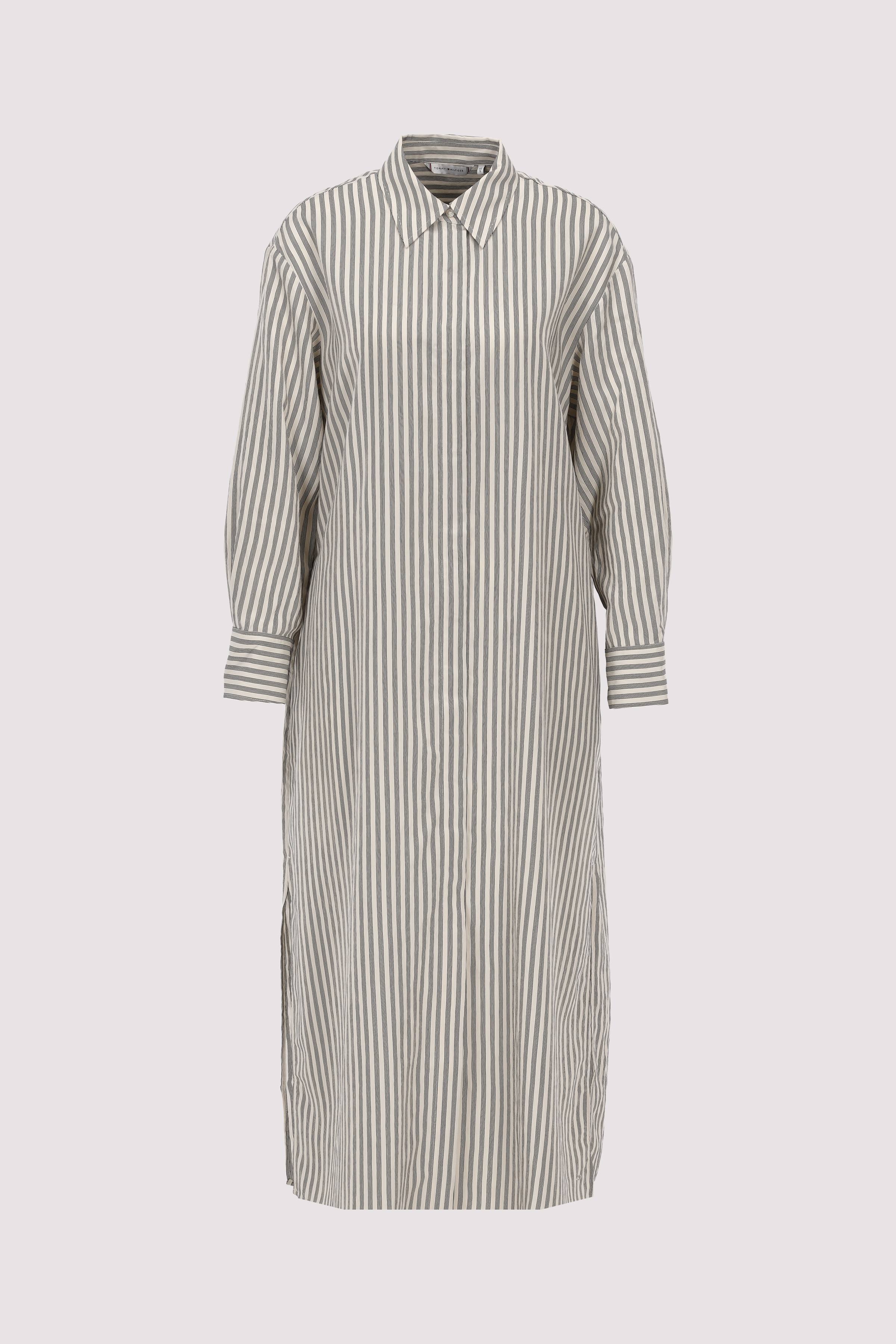 CRINKLE VISCOSE LONG SHIRT DRE