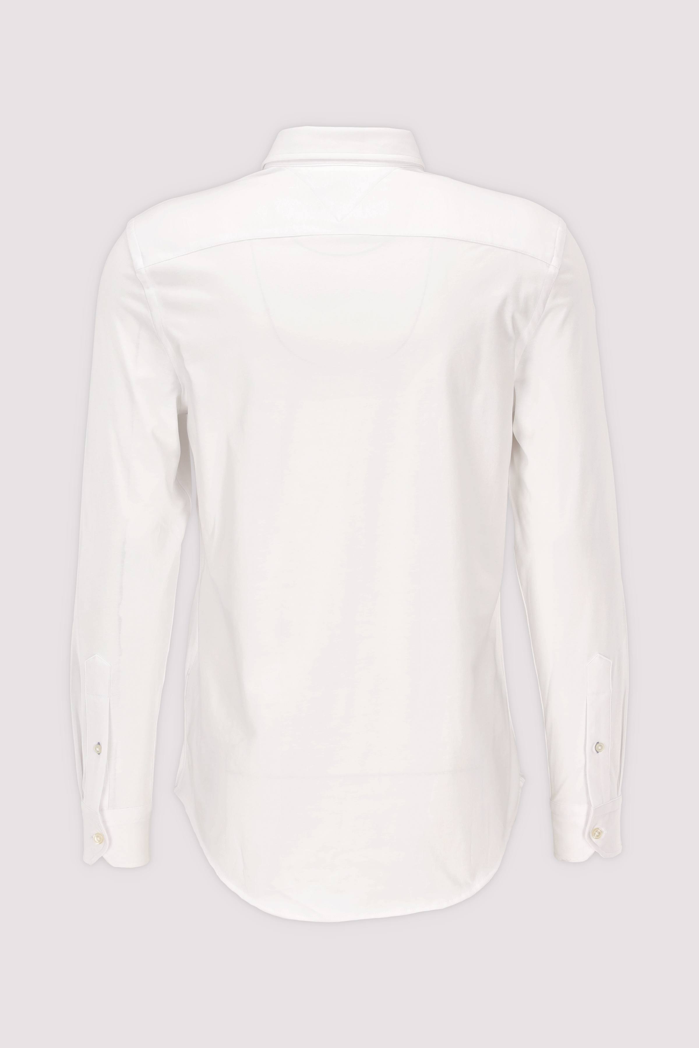 Tommy Hilfiger - Tommy Hilfiger Herren Langarmhemd Weiß
