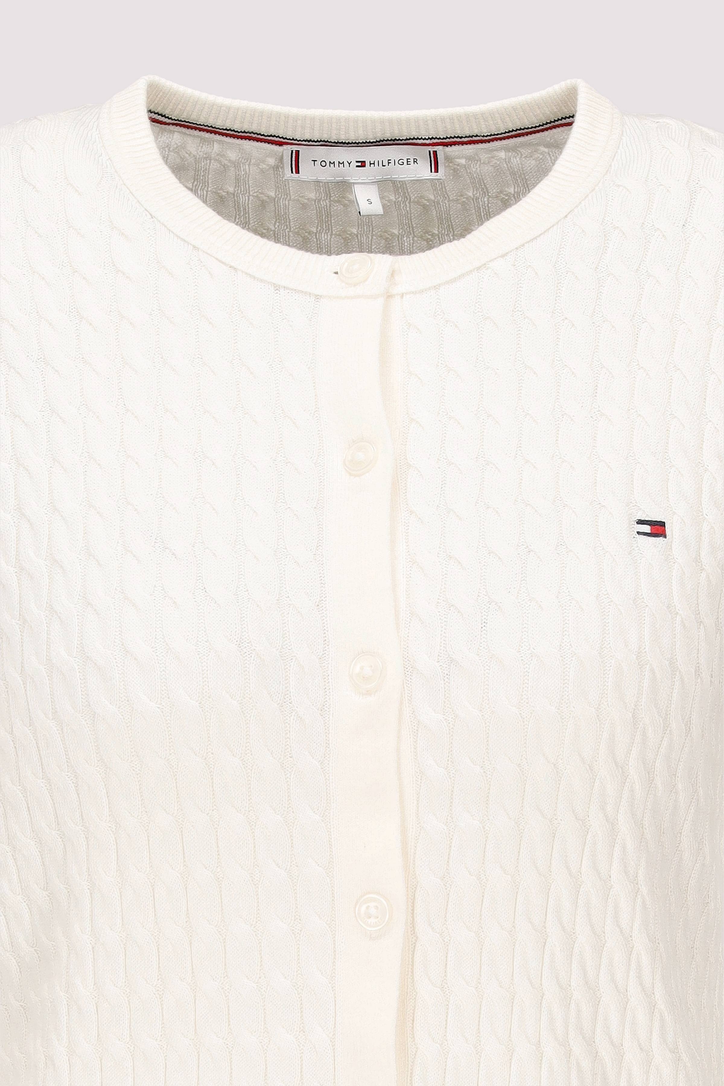 Tommy Hilfiger - CO CABLE FINE GG S/S C-NK CARD Tommy Hilfiger - CO CABLE FINE GG S/S C-NK CARD