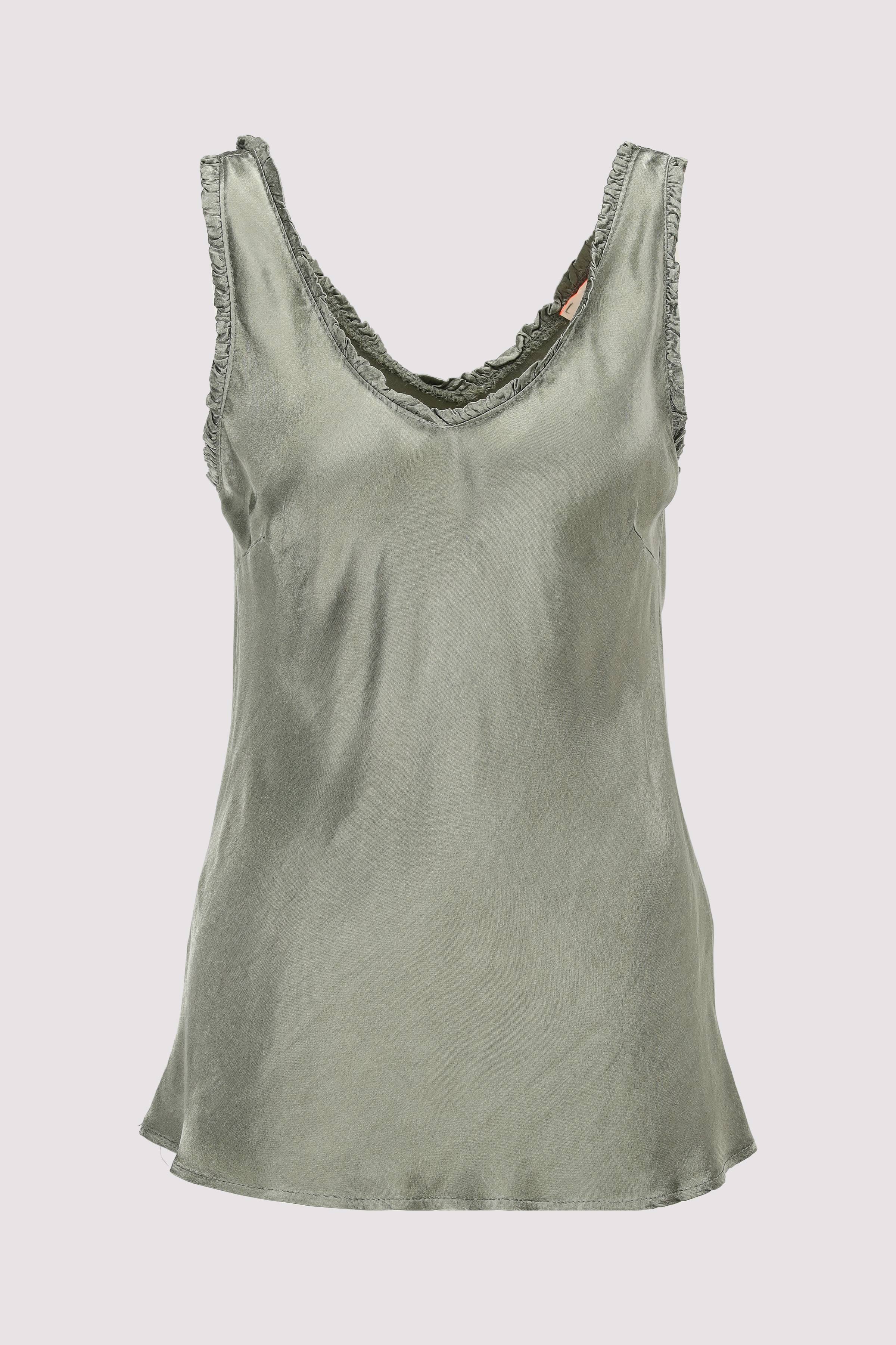 Satin Tank Top