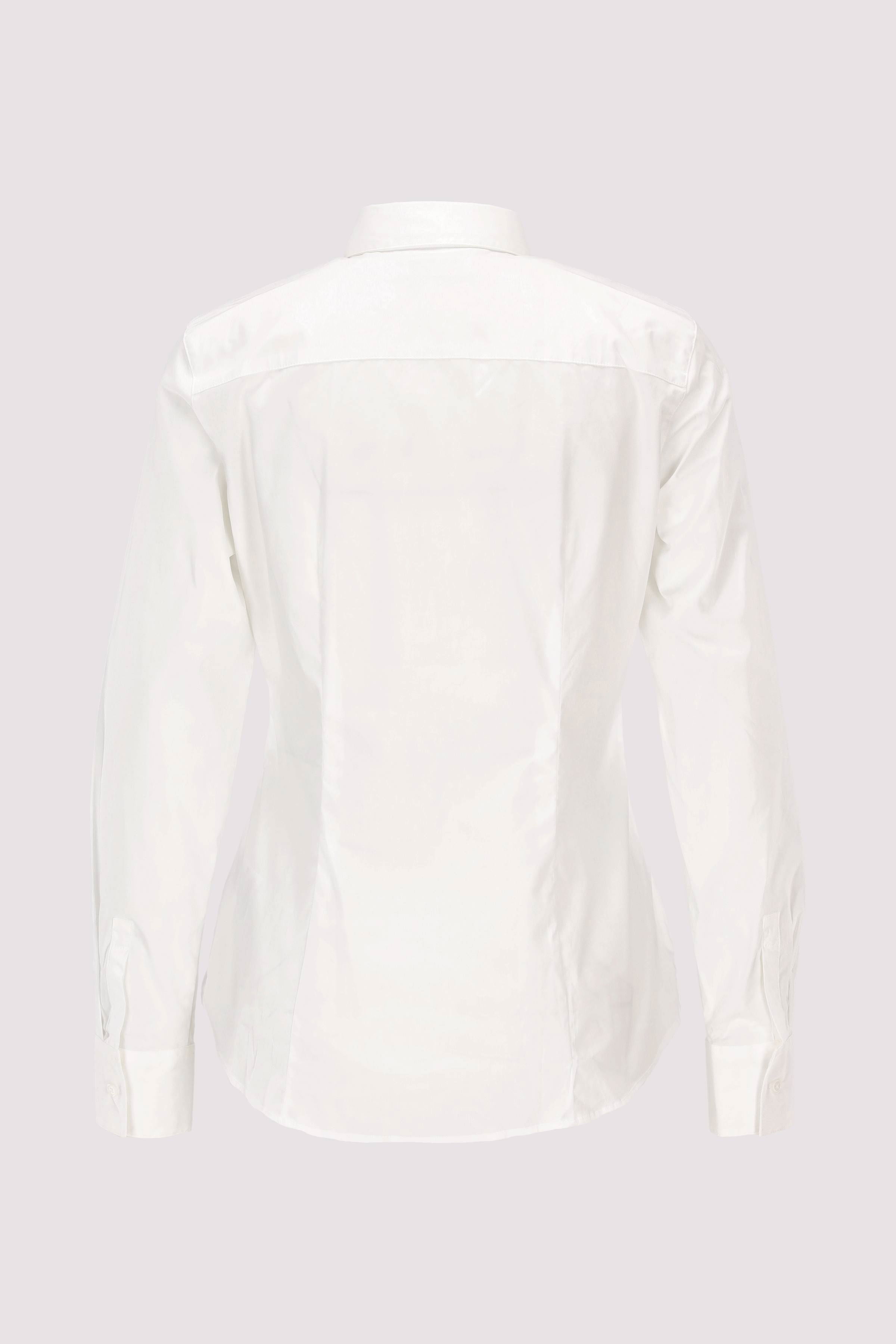 Blouse, kent collar, long slee