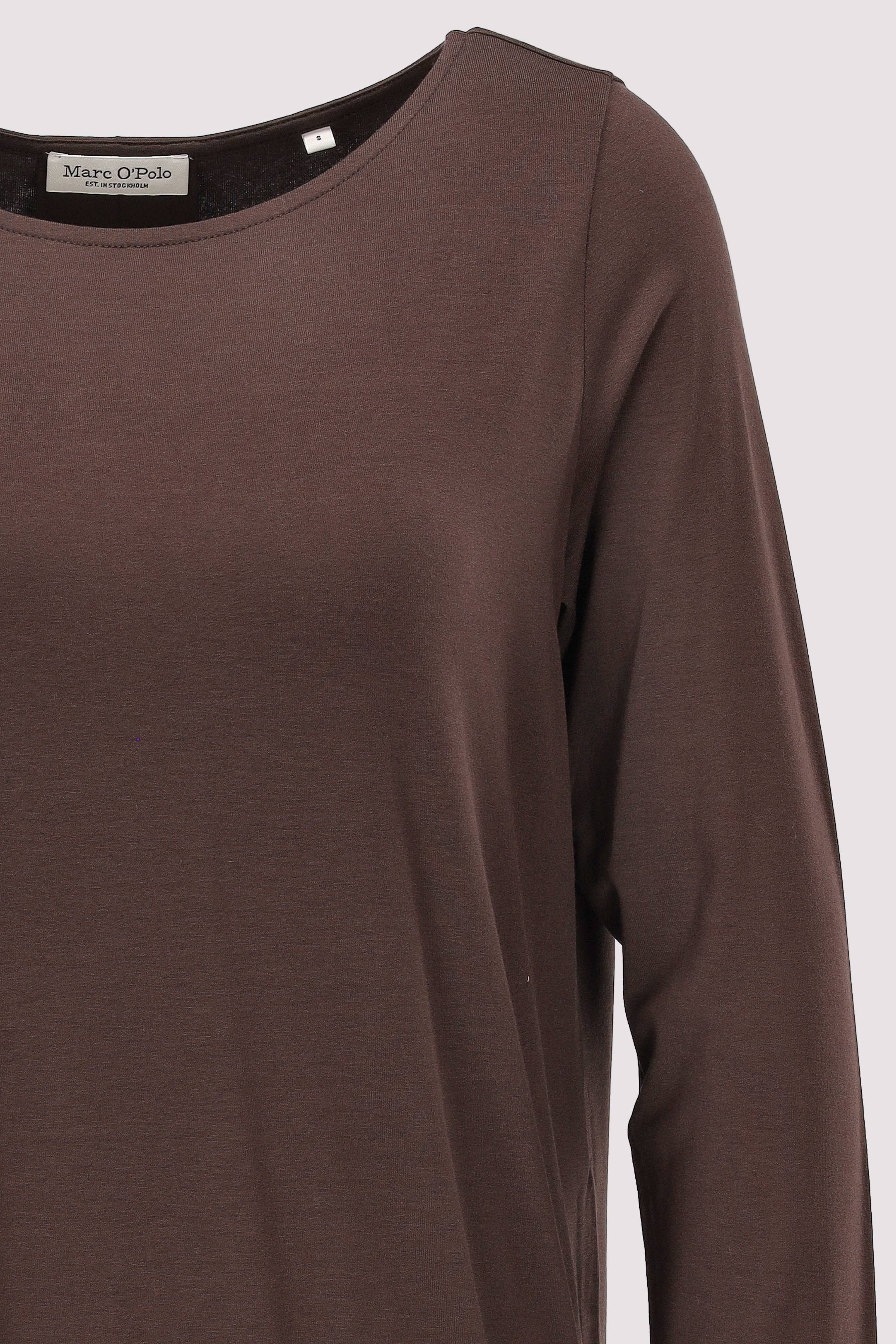 Marc O´Polo International - T-shirt, long sleeve, boat nec