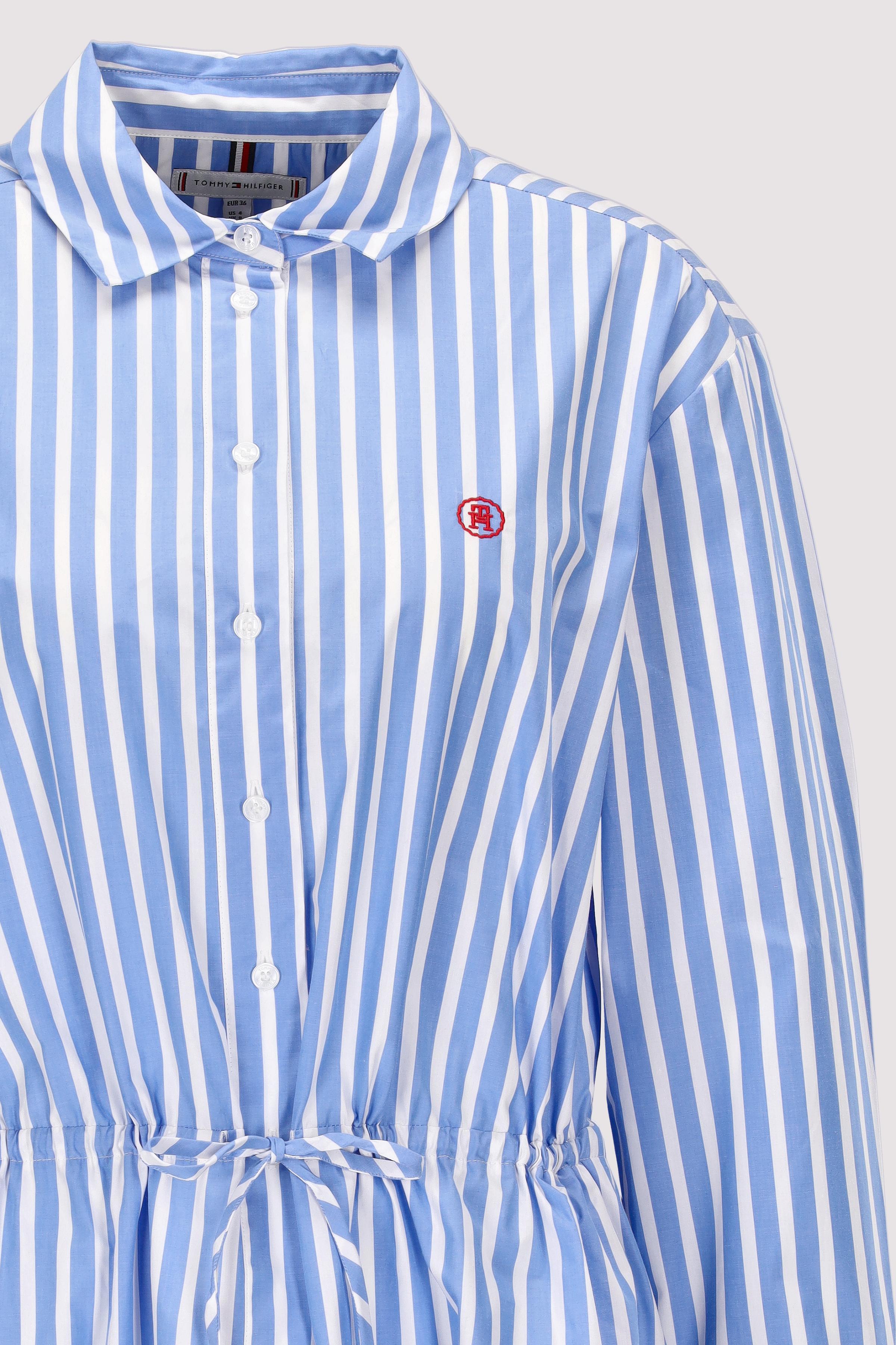 Tommy Hilfiger - MD BLOUSON LS MIDI SHIRT DRESS Tommy Hilfiger - MD BLOUSON LS MIDI SHIRT DRESS