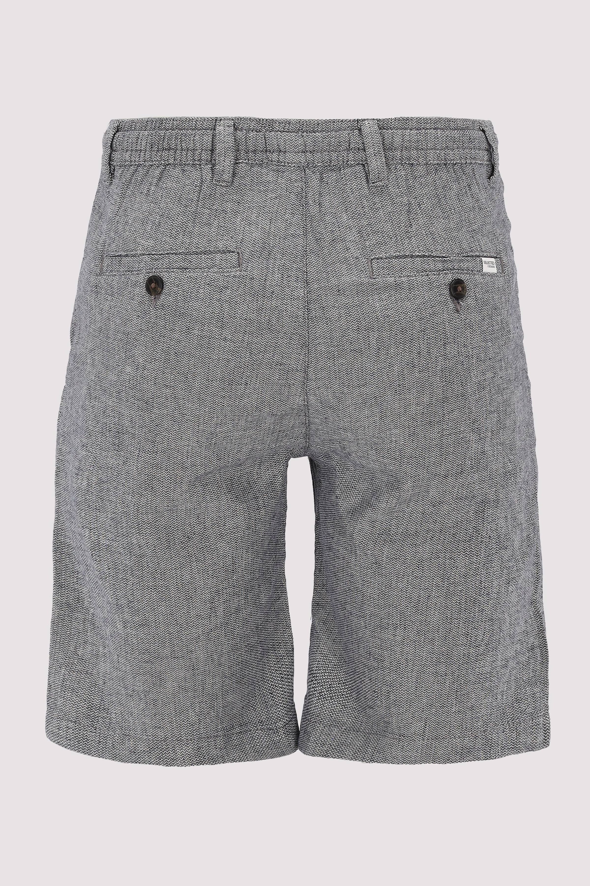SLHREGULAR-BRODY LINEN BLD SHO