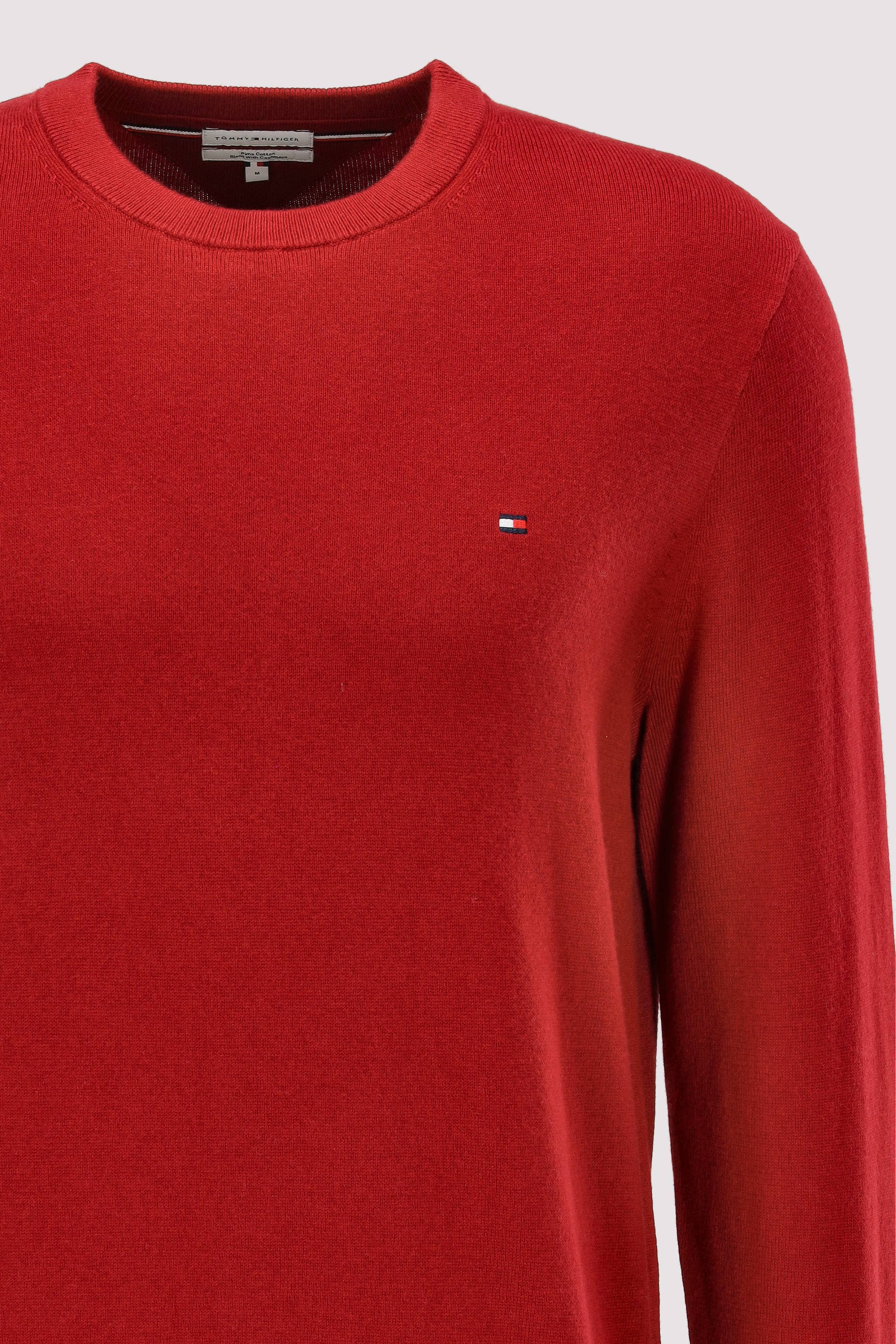 Tommy Hilfiger - Tommy Hilfiger Rundhalspullover rot