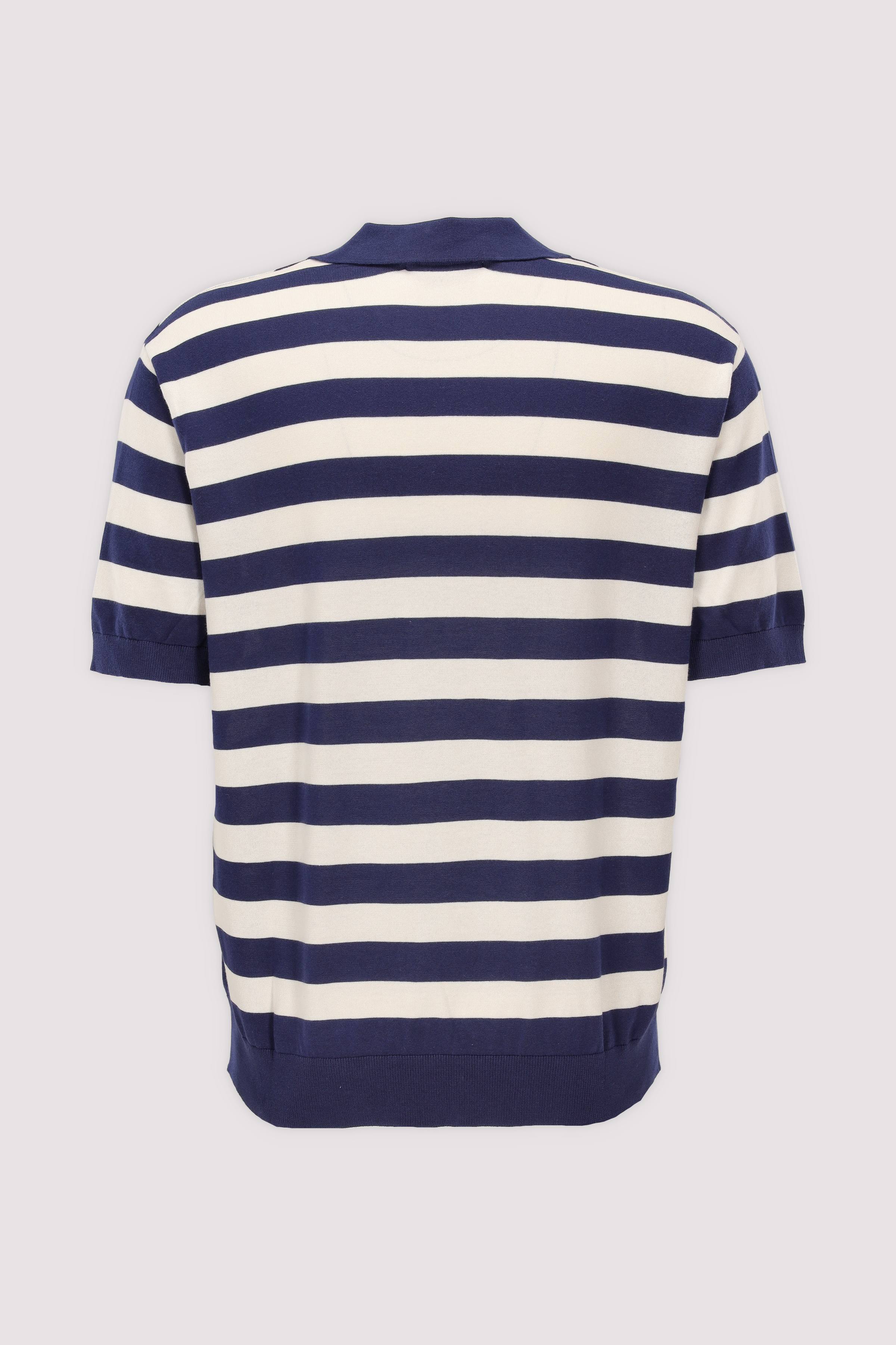 Selected - Selected Kurzarm-Poloshirt Ocean Cavern