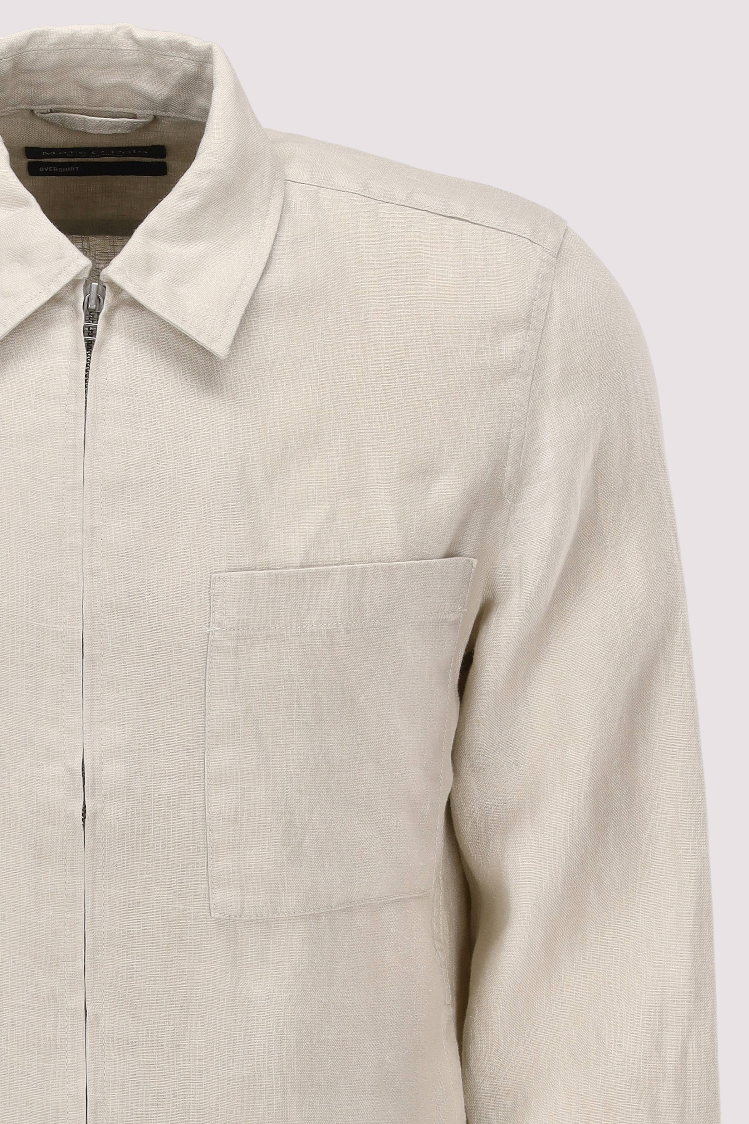 Marc O Polo Casual - Marc O'Polo Leinenjacke Grau