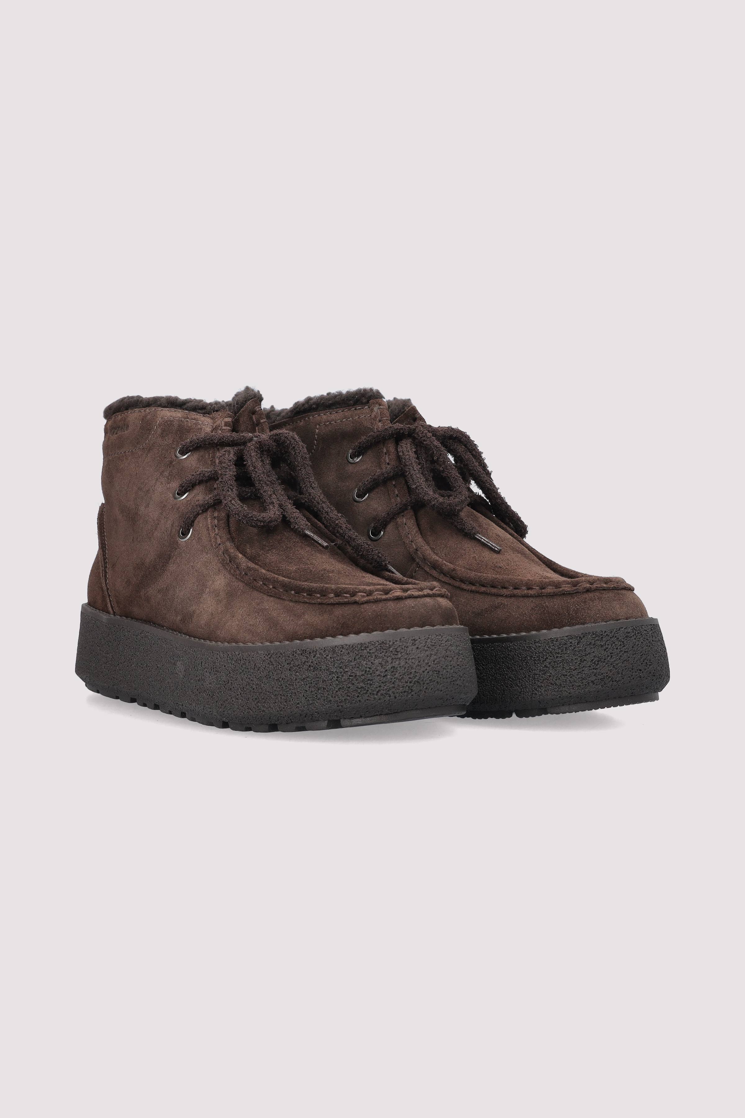 Marc O Polo Schuhe - Leather Lace Up Booties