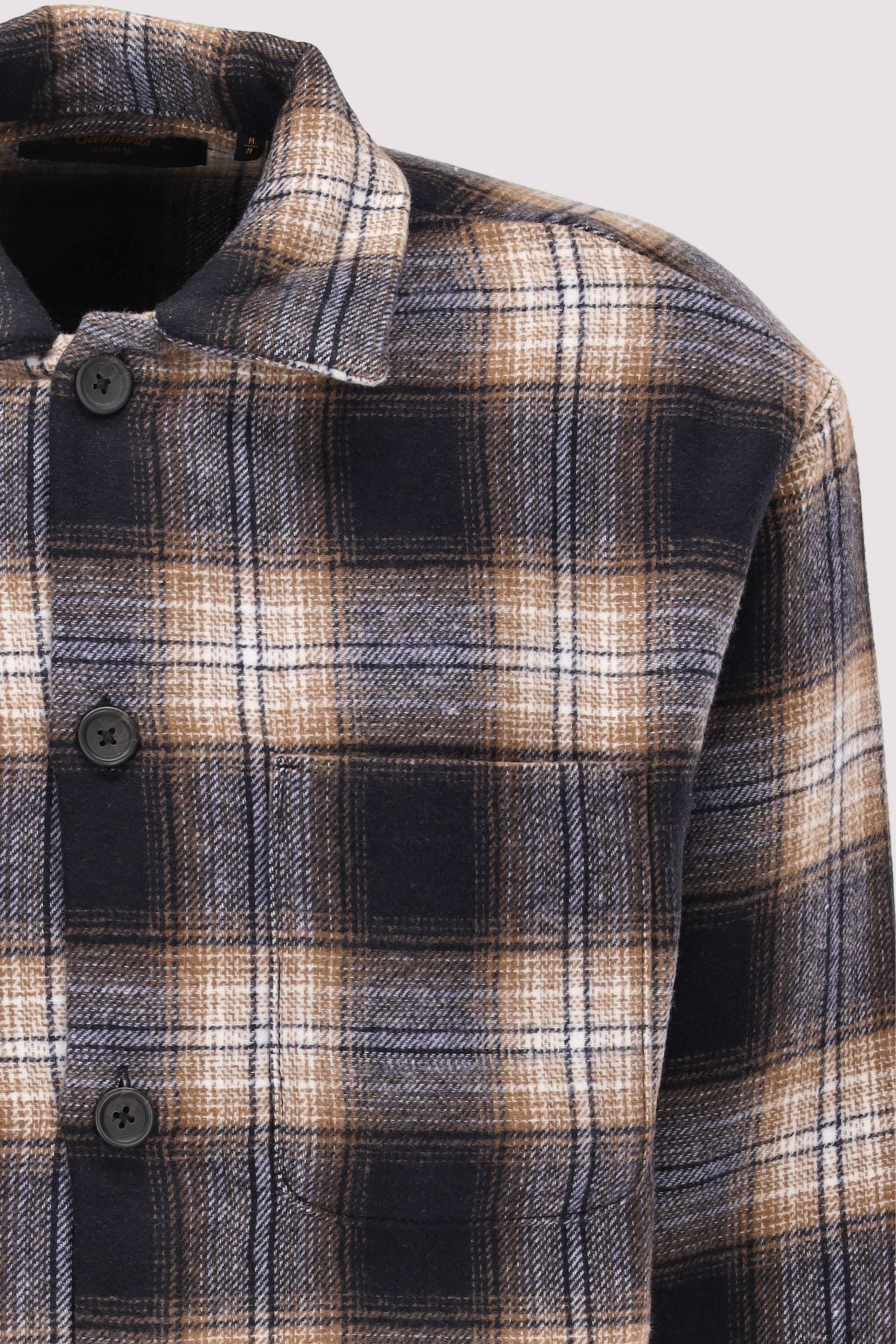 Jack and Jones - Jack and Jones Langarmhemd navy Karo