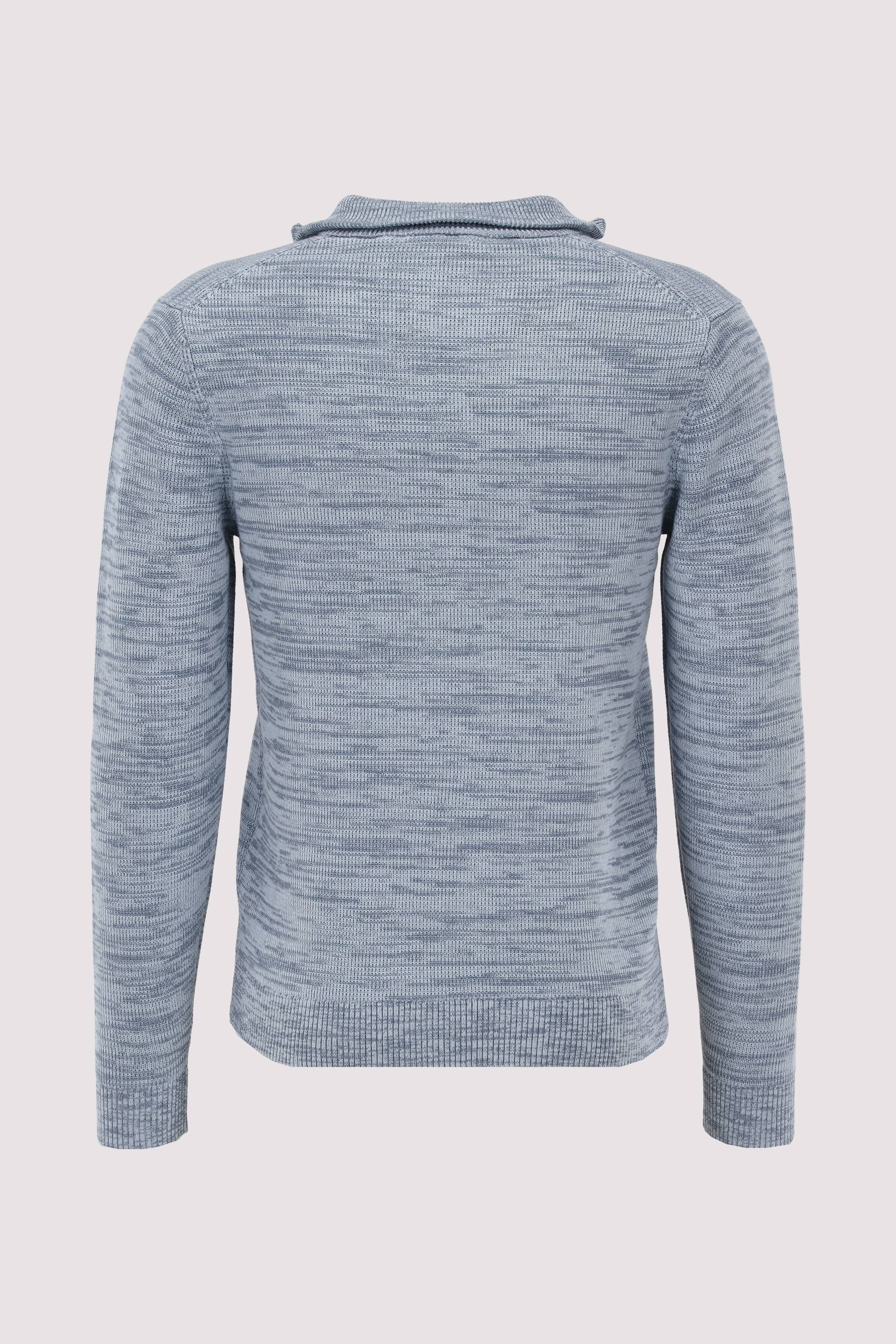 SLHDANE LS KNIT STRUCTURE HALF