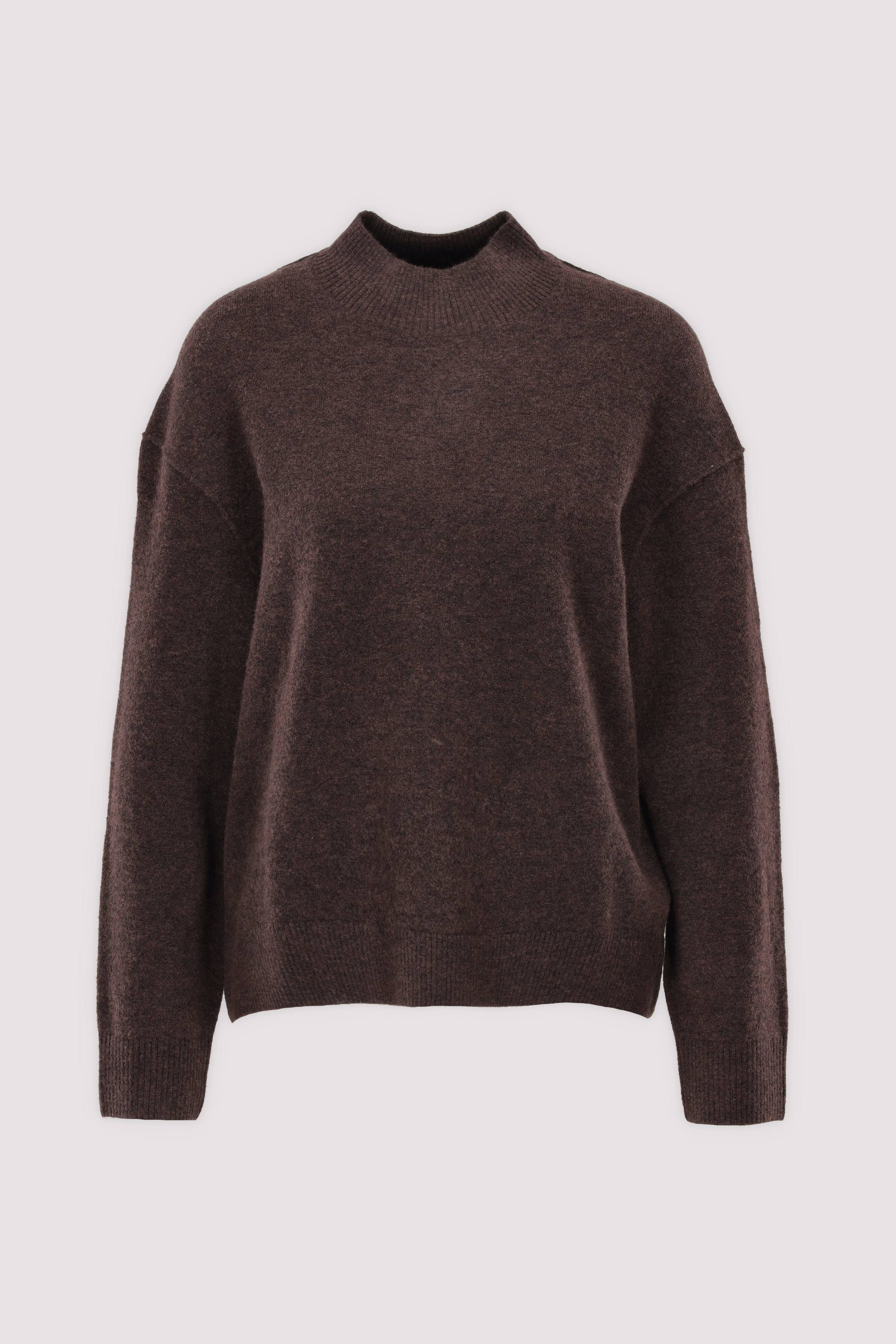 Knit Pullover, Longsleeve, Moc