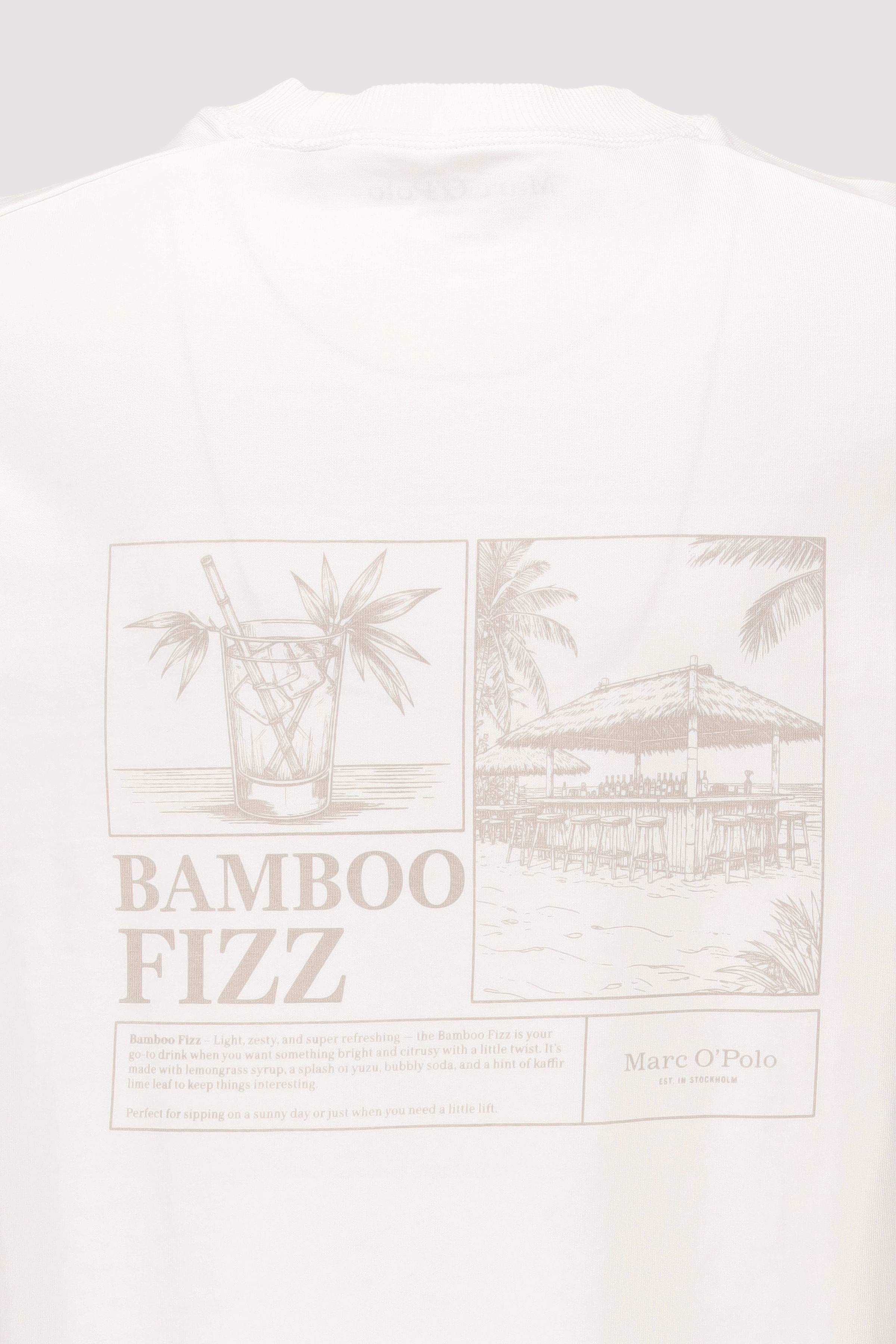 Marc O Polo Casual - Marc O'Polo T-Shirt Baumwolle weiß