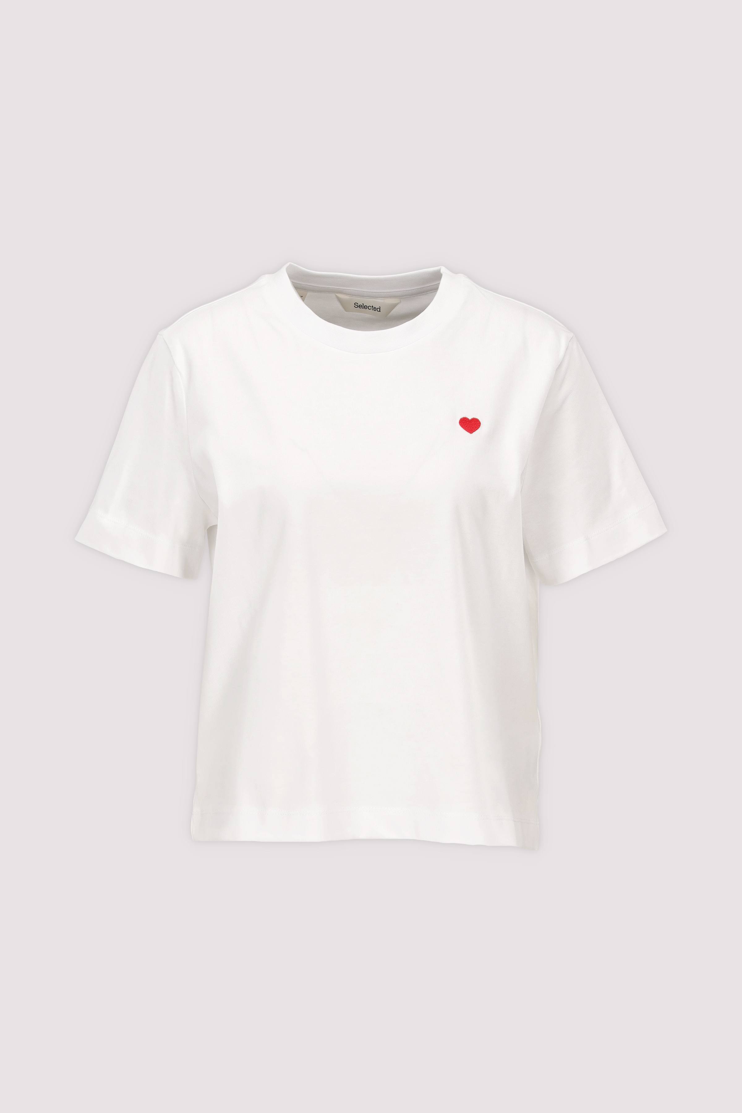 SLFELLA SS EMB BOXY TEE FT