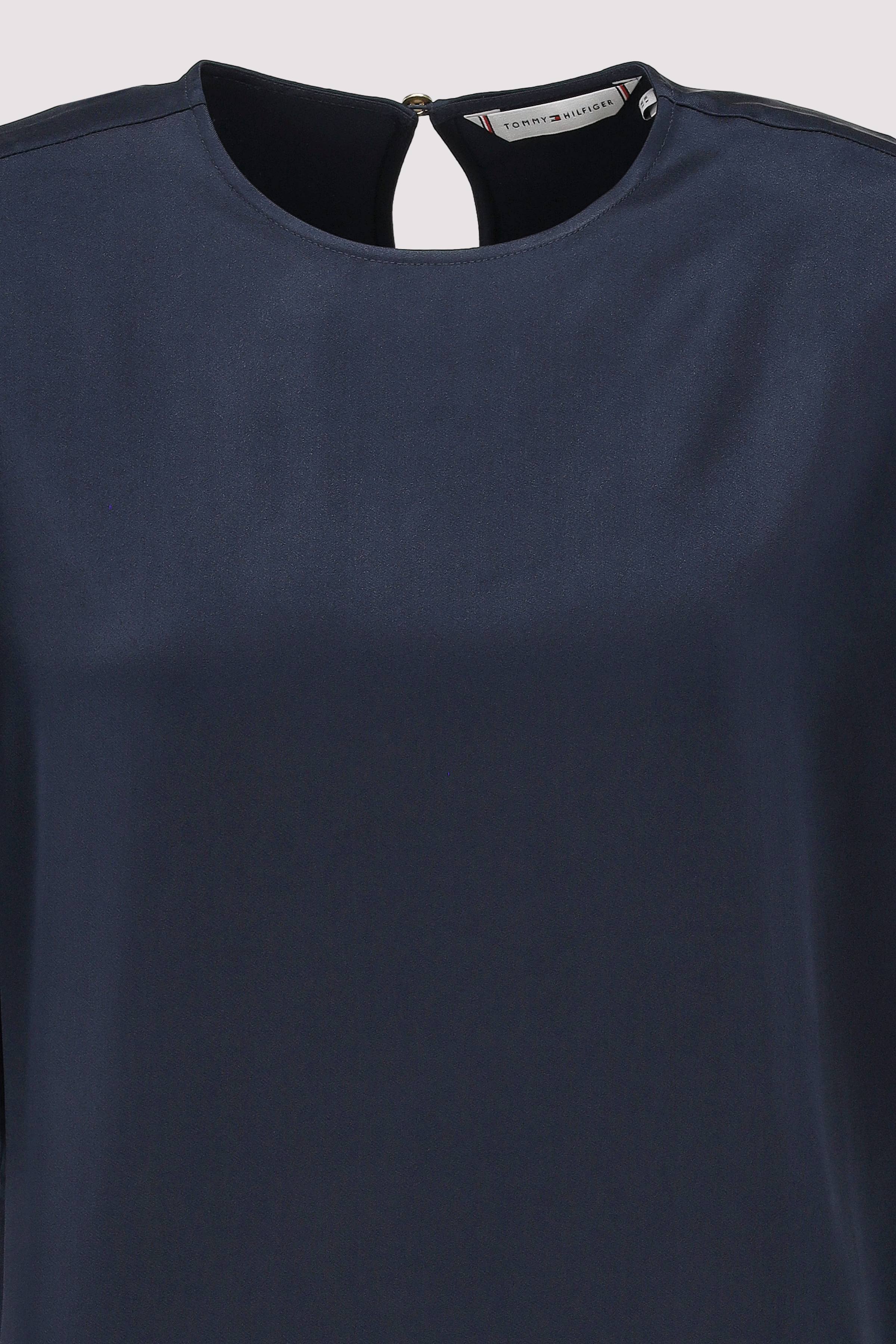 Tommy Hilfiger - SATEEN C-NECK RELAXED T-SHIRT
