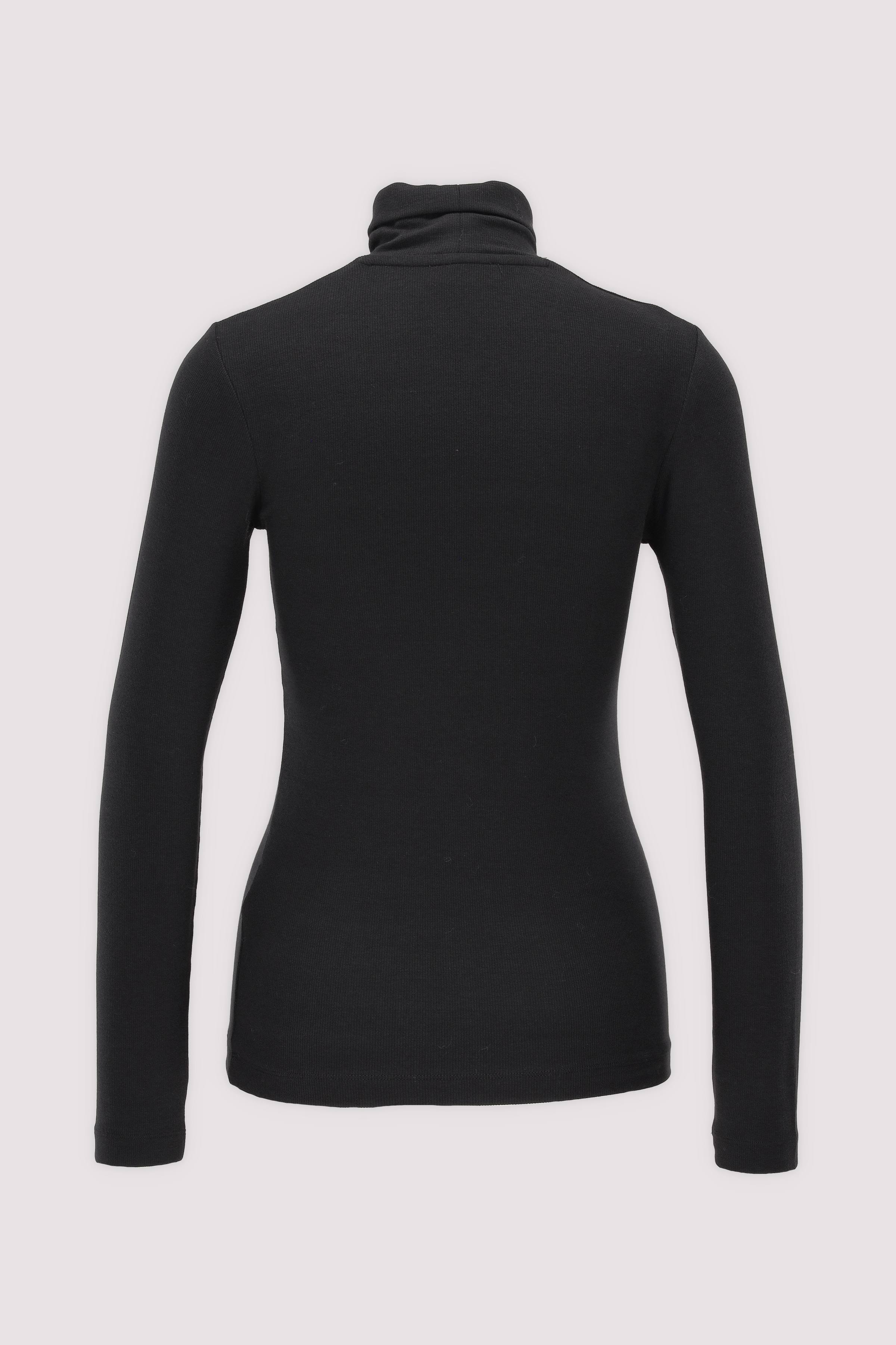 T-Shirt, Longsleeve, High neck