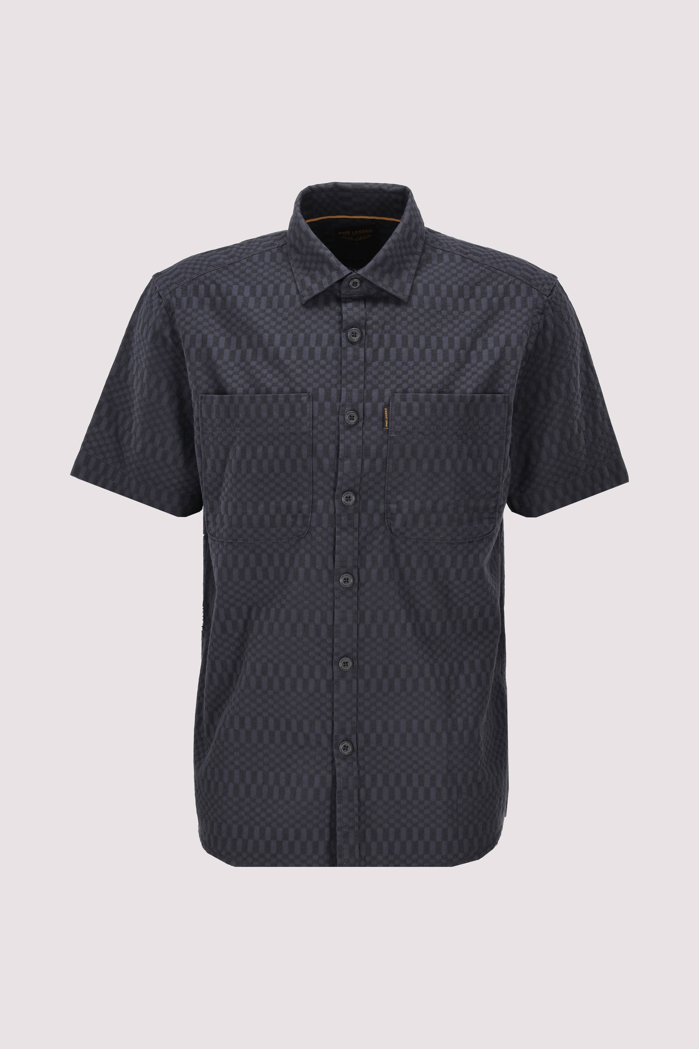 Short Sleeve Shirt Jacquard