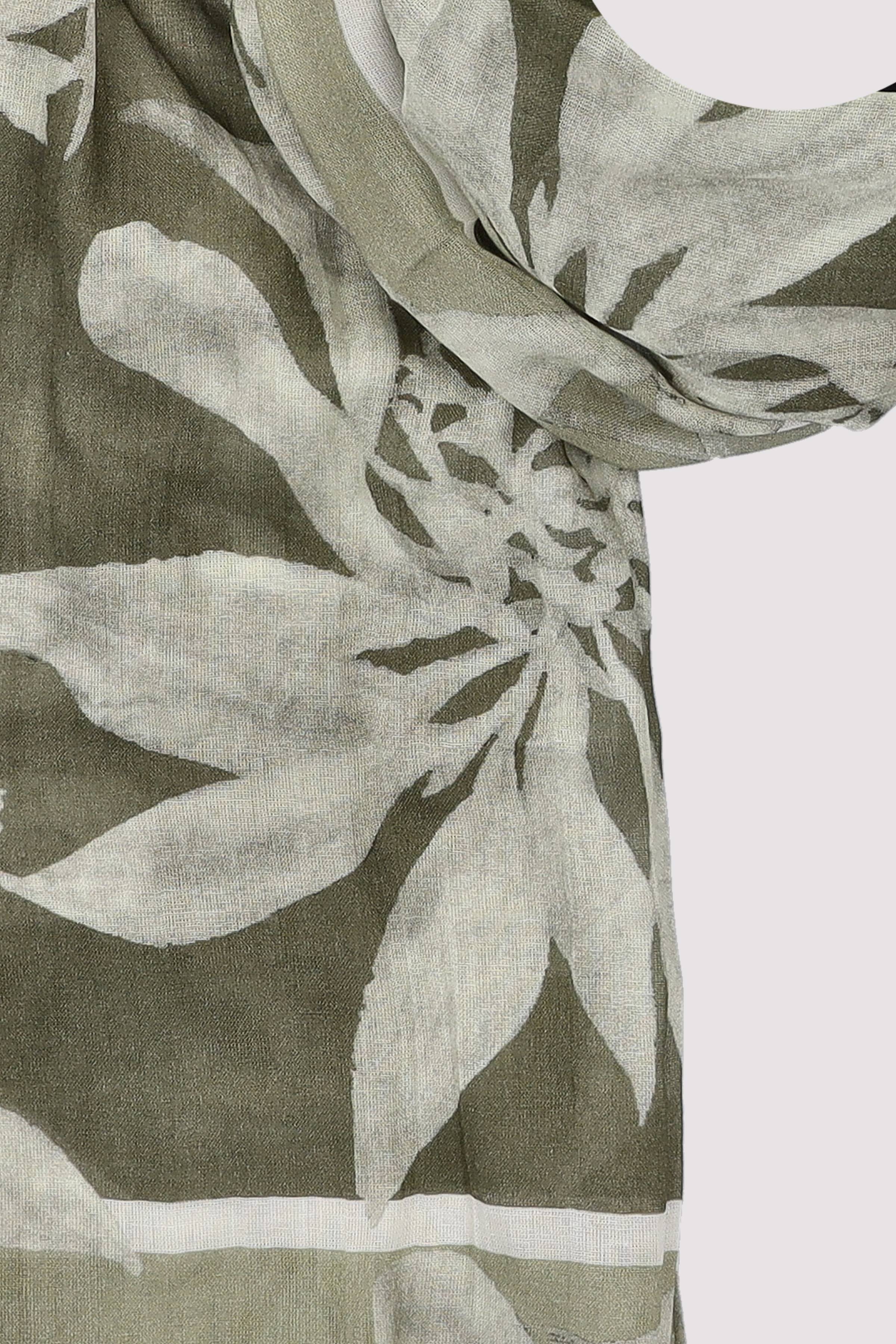 Scarf, woven, cotton-modal, va