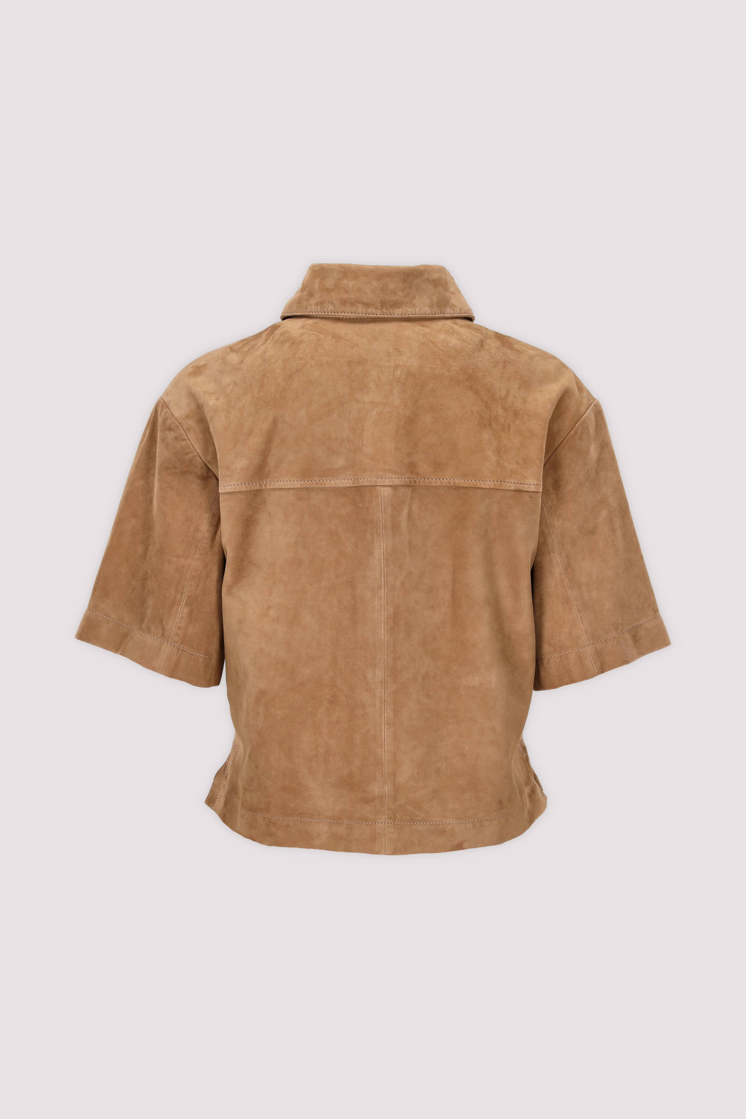 Leather Blouses Longsleeve