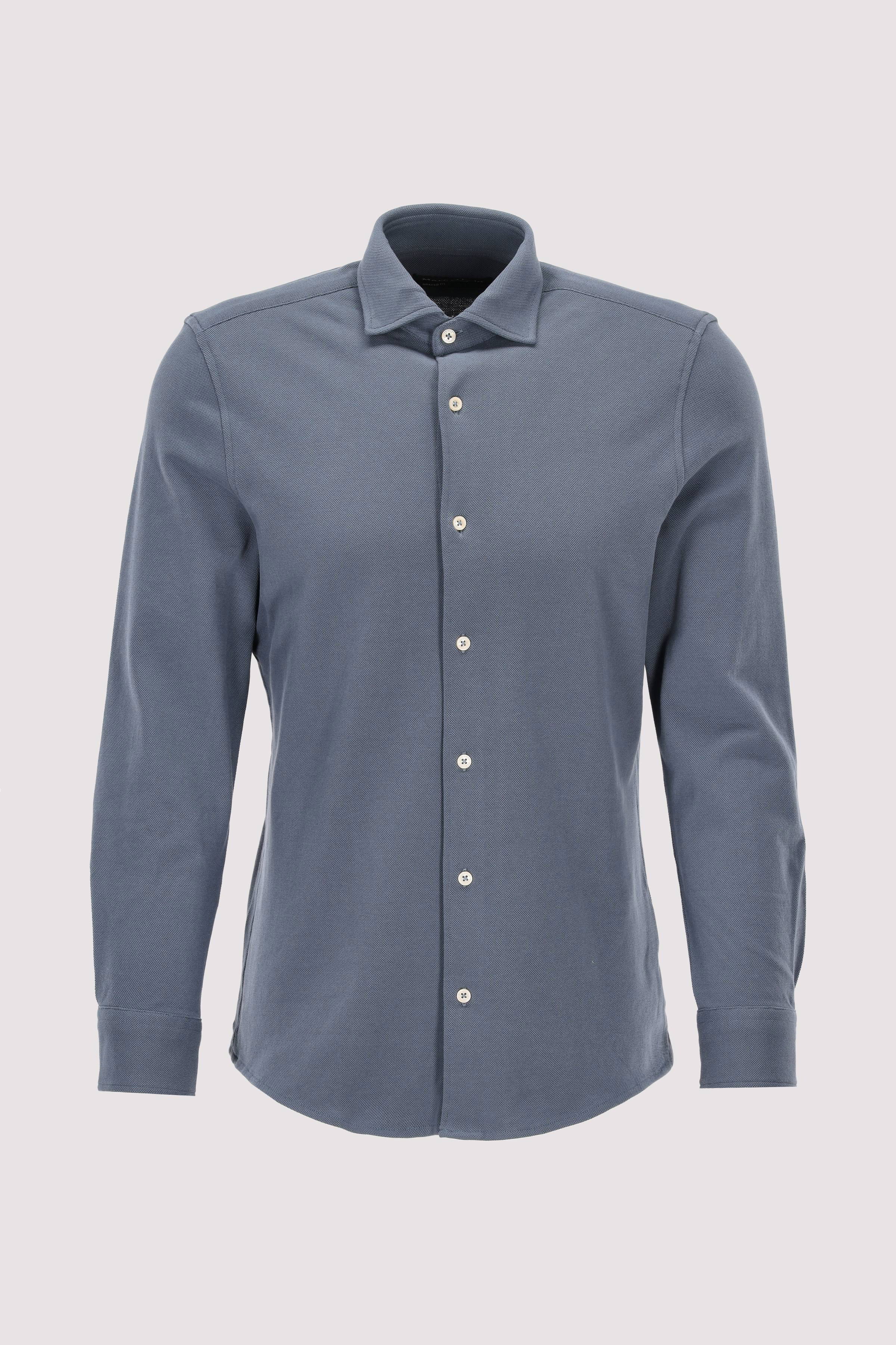 Spread collar, long sleeve, ro